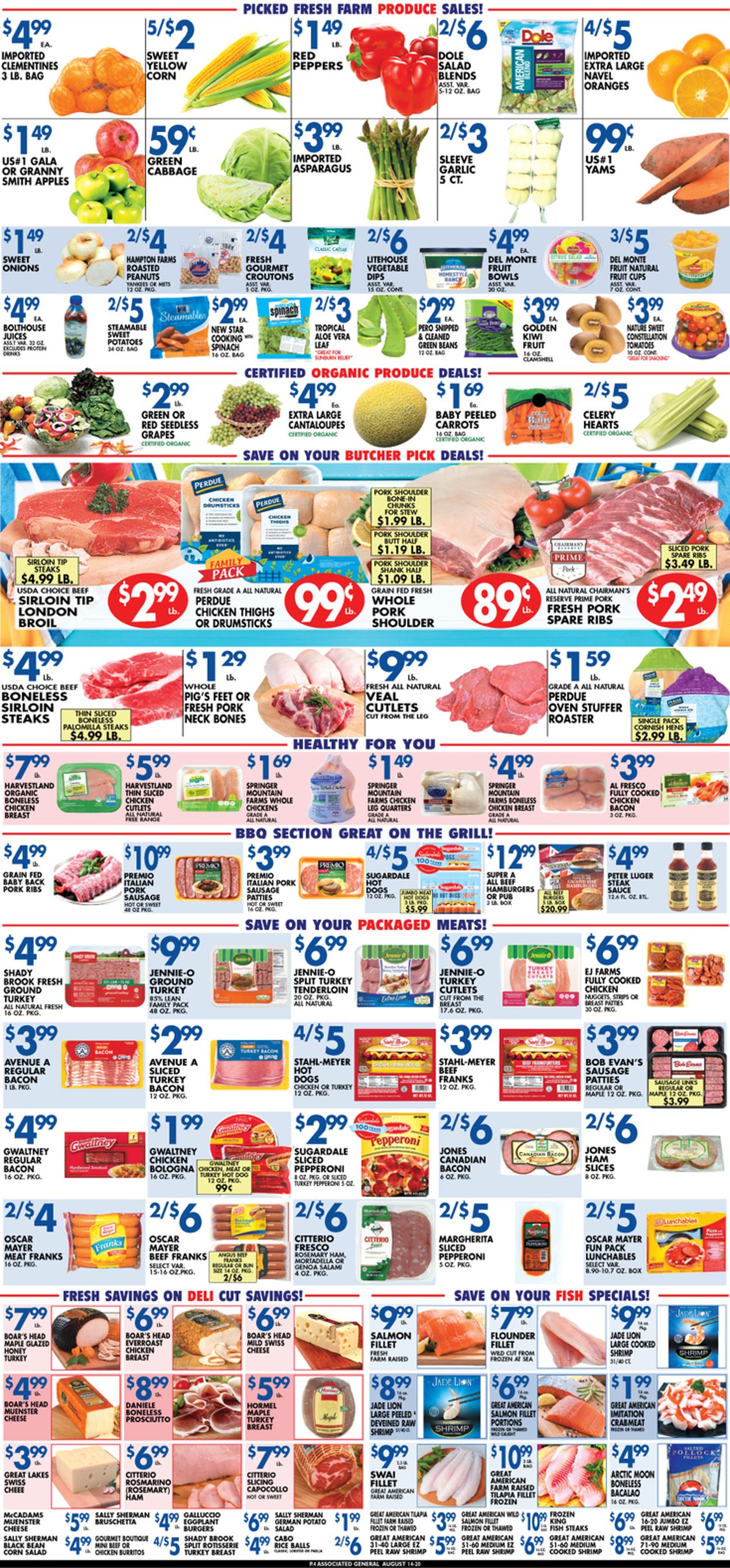 Catalogue Associated Supermarkets from 08/14/2020