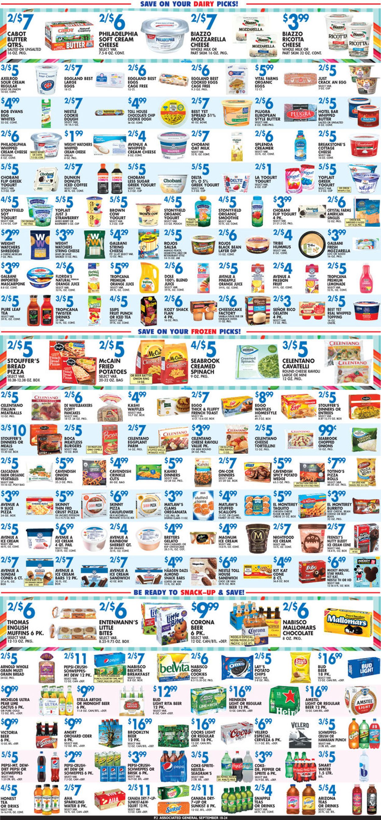 Catalogue Associated Supermarkets from 09/18/2020