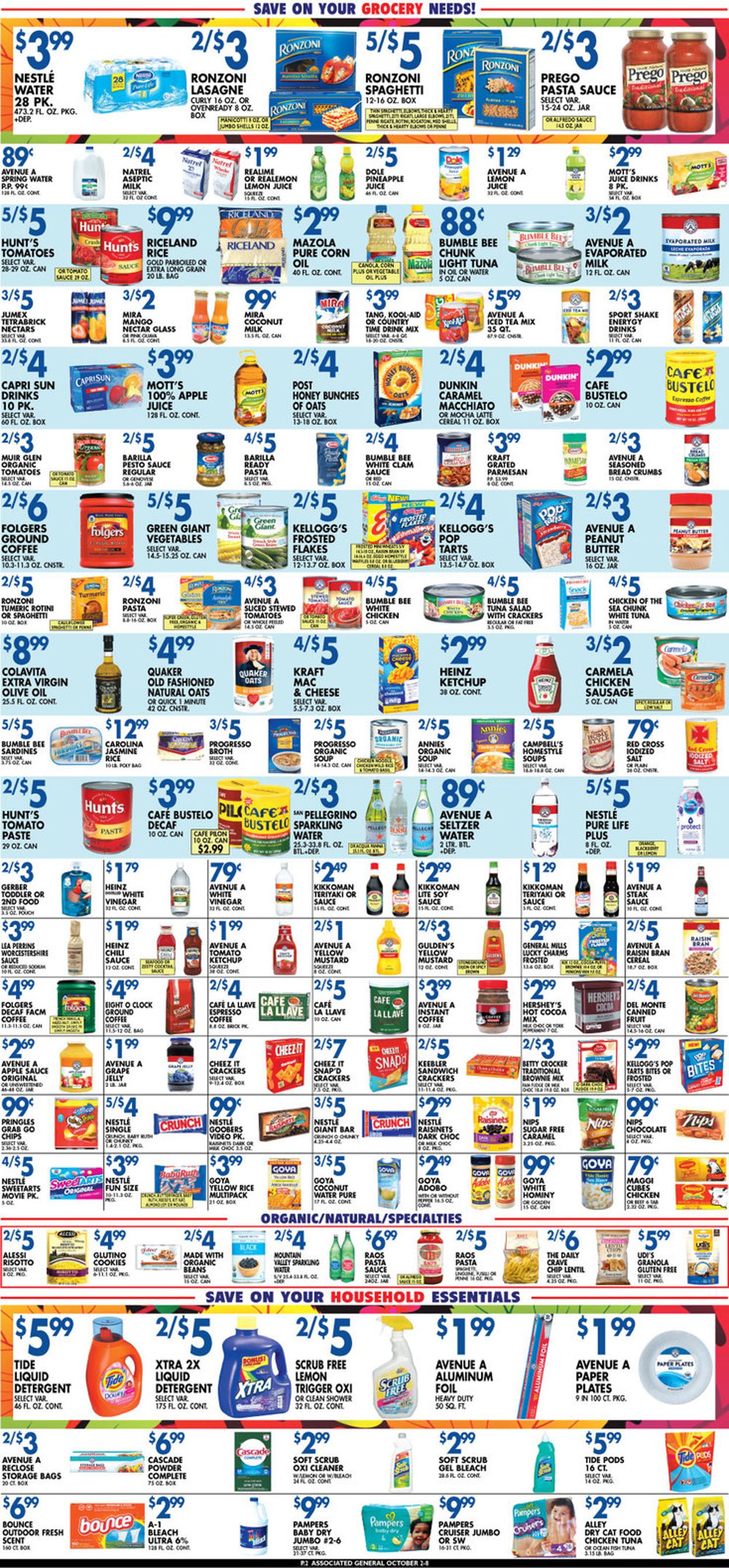 Catalogue Associated Supermarkets from 10/02/2020