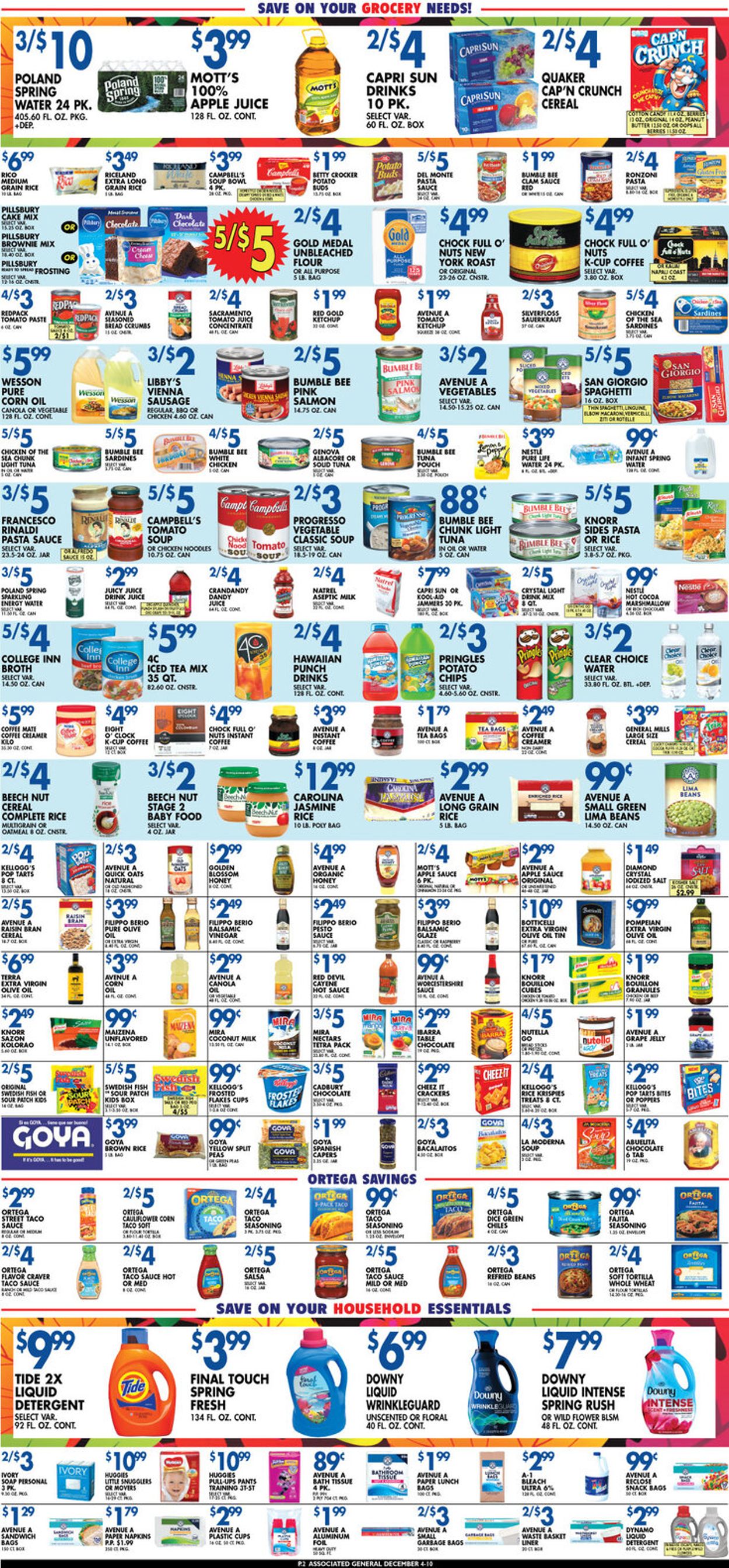 Catalogue Associated Supermarkets from 12/04/2020