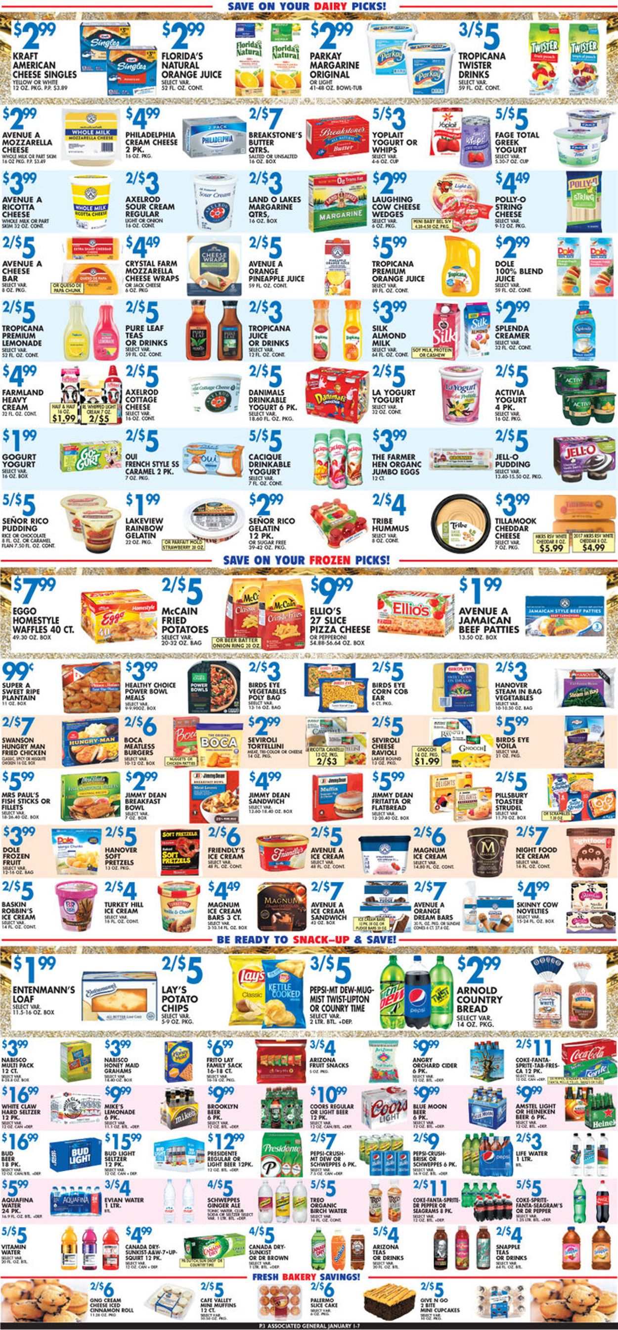 Catalogue Associated Supermarkets from 01/01/2021