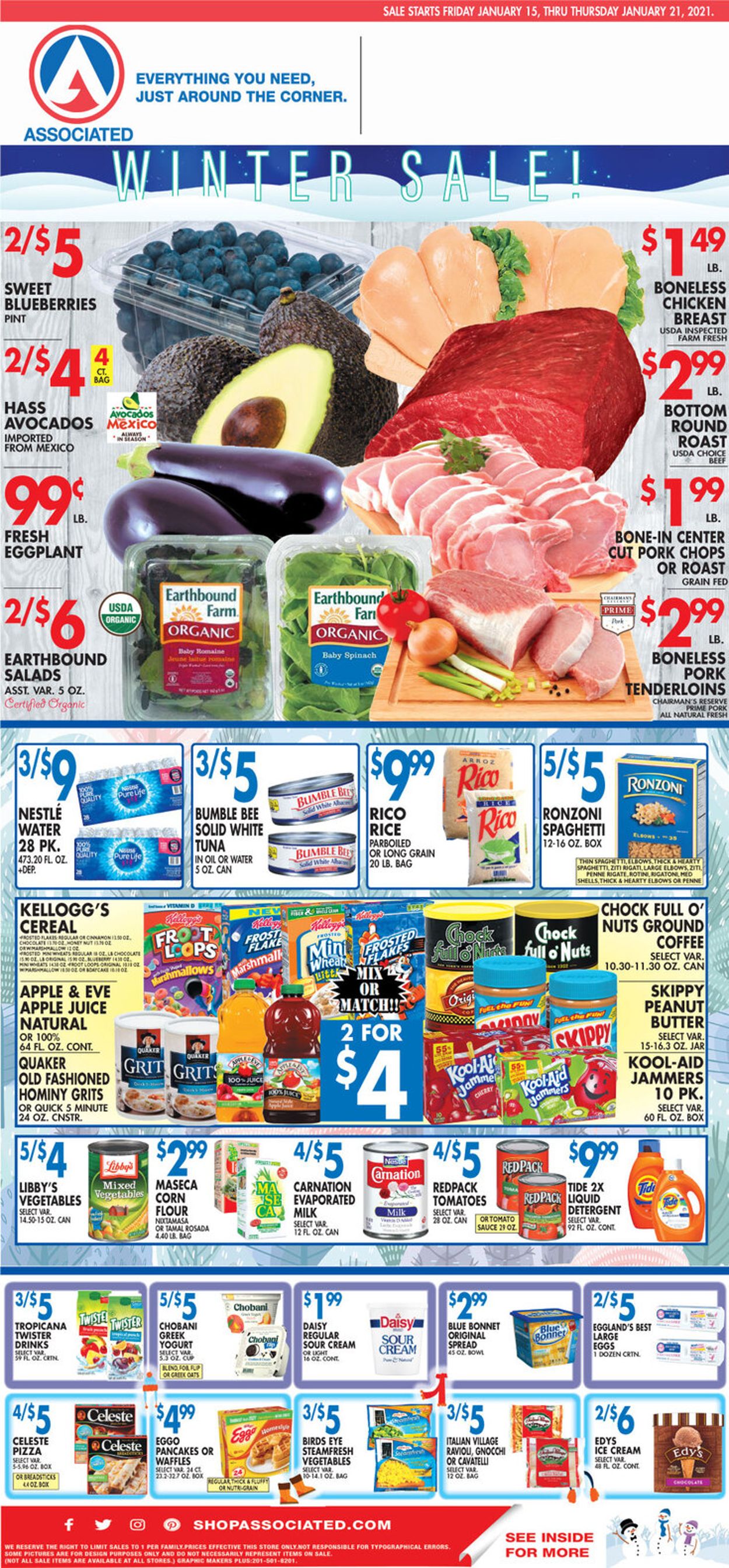 Catalogue Associated Supermarkets from 01/15/2021
