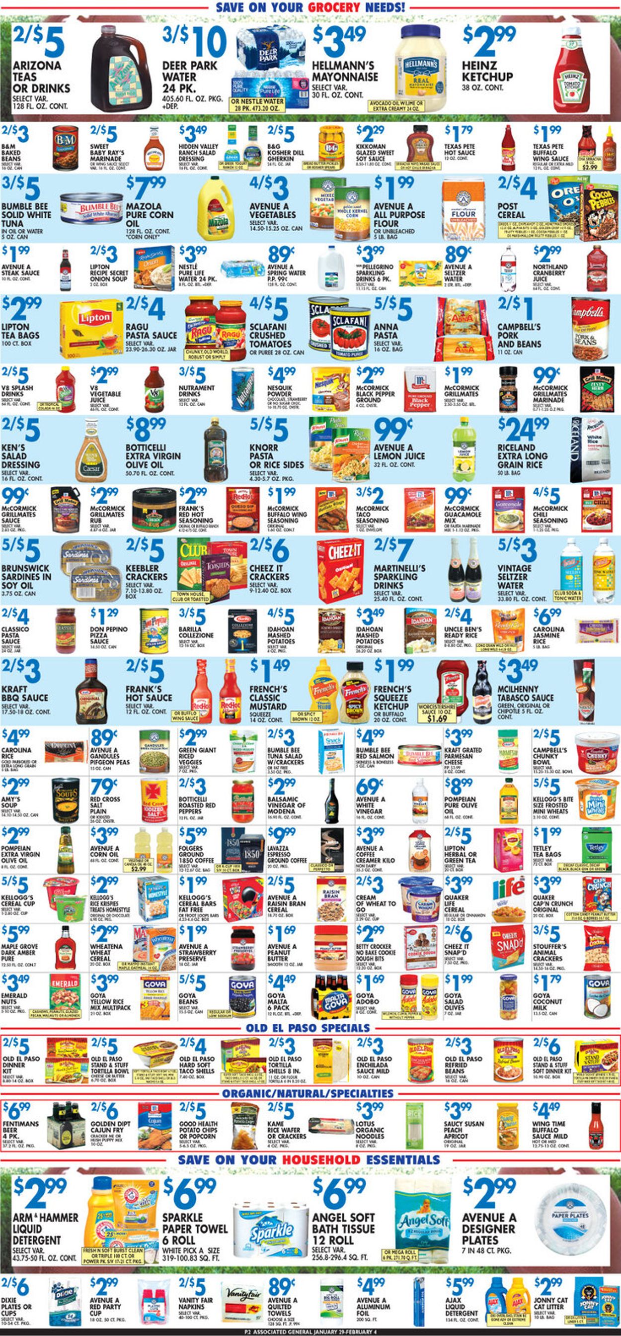 Catalogue Associated Supermarkets from 01/29/2021