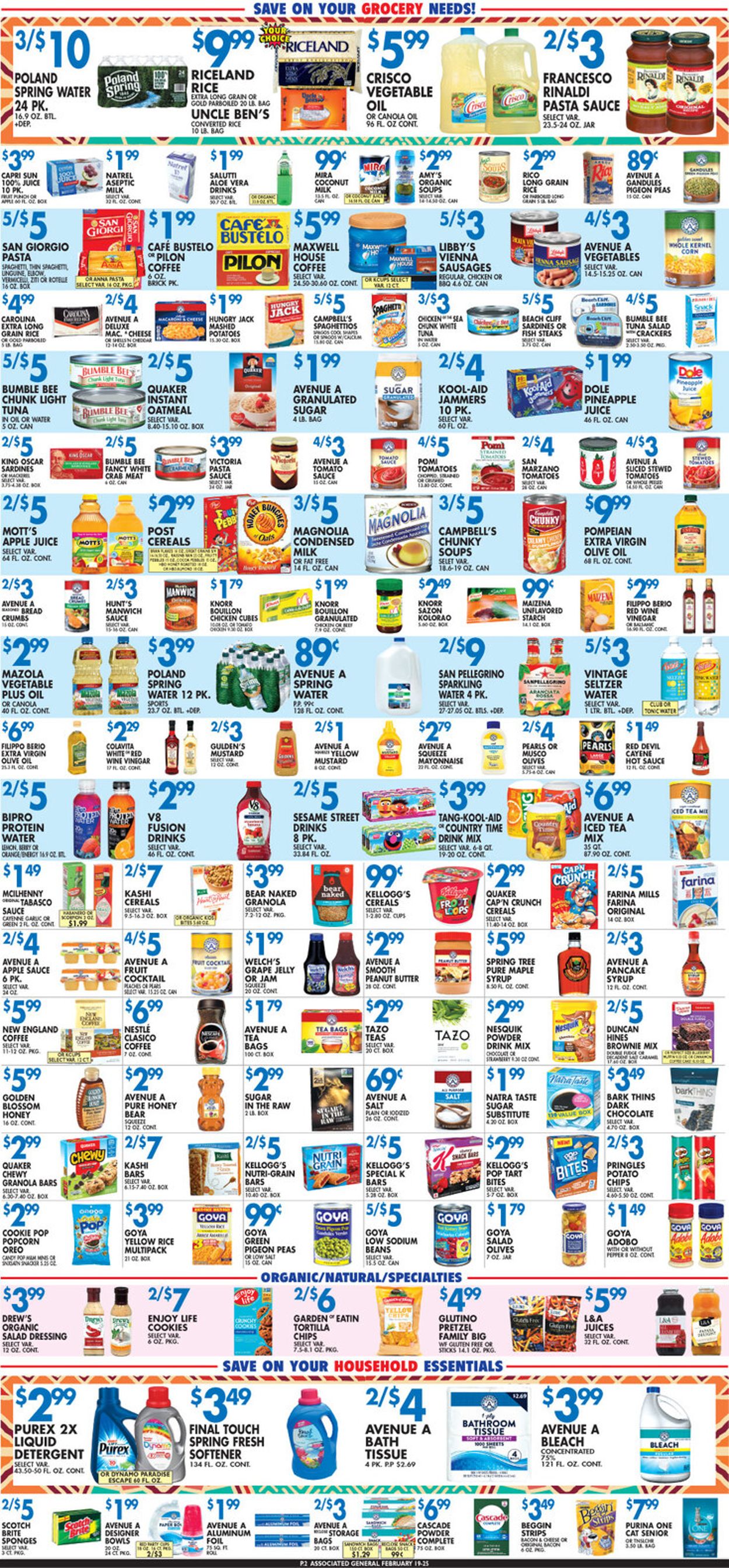 Catalogue Associated Supermarkets from 02/19/2021