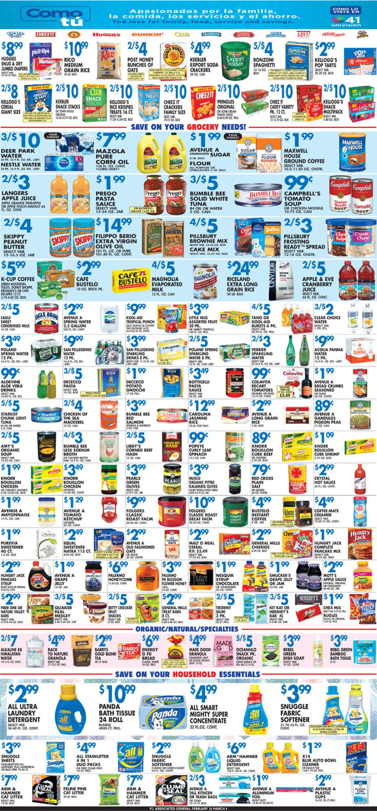 Catalogue Associated Supermarkets from 02/26/2021