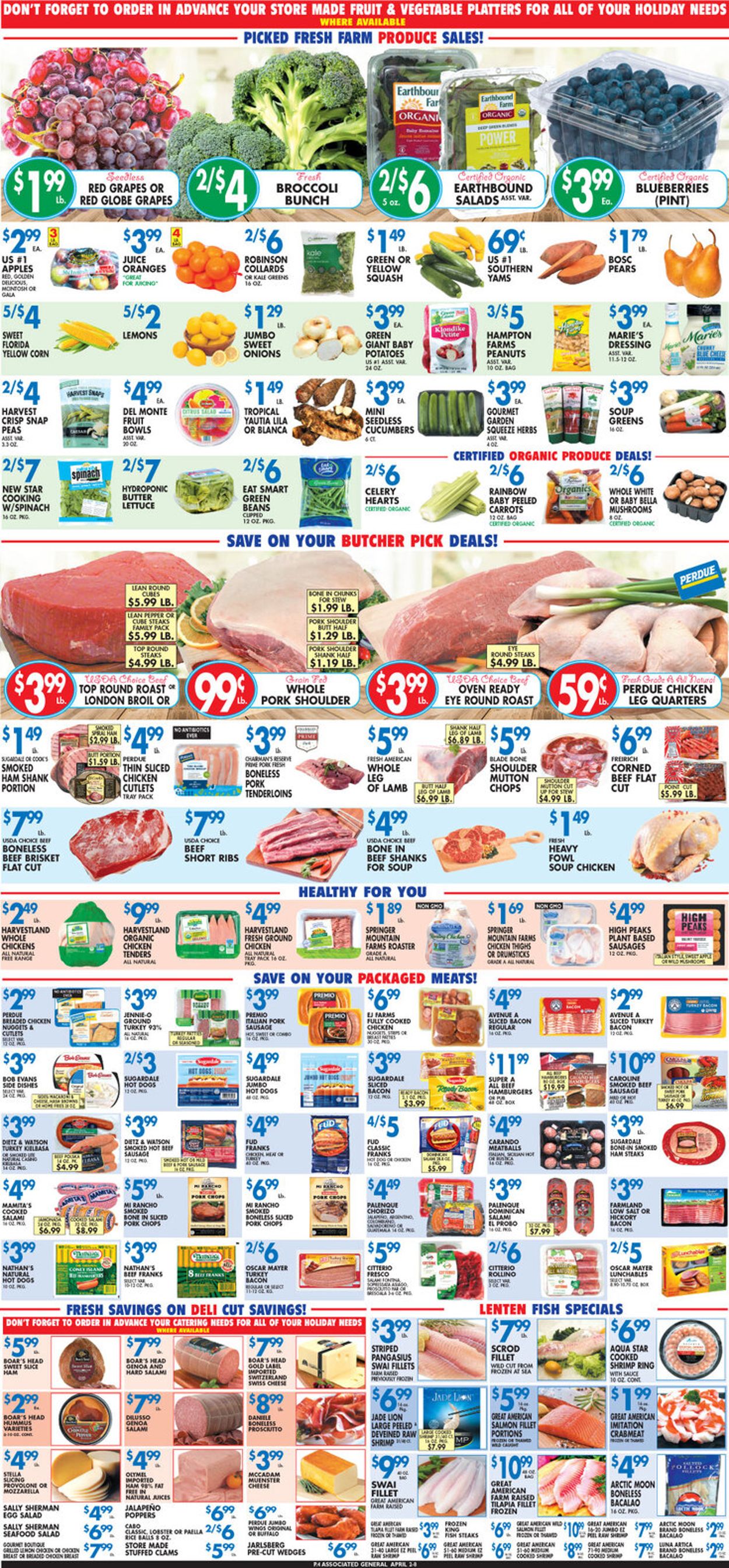 Catalogue Associated Supermarkets - Easter 2021 from 04/02/2021