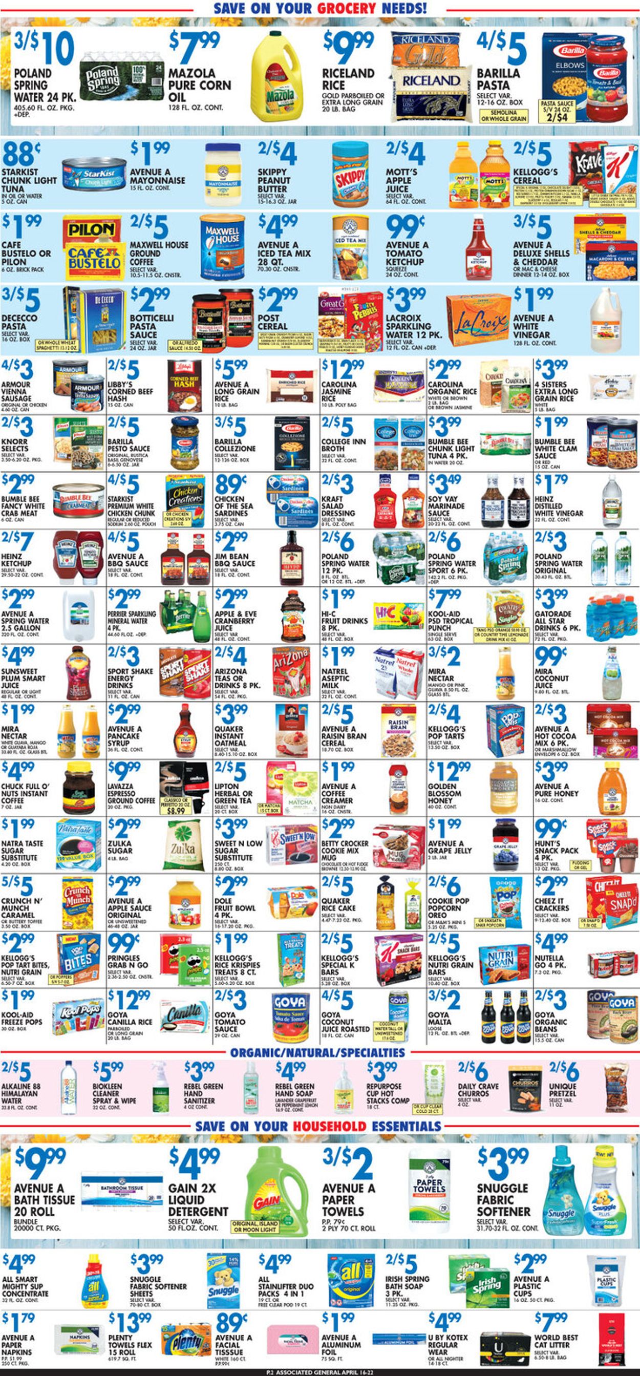 Catalogue Associated Supermarkets from 04/16/2021