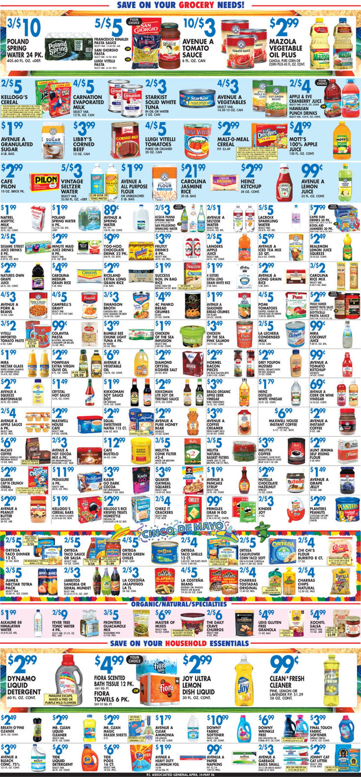 Catalogue Associated Supermarkets from 04/30/2021