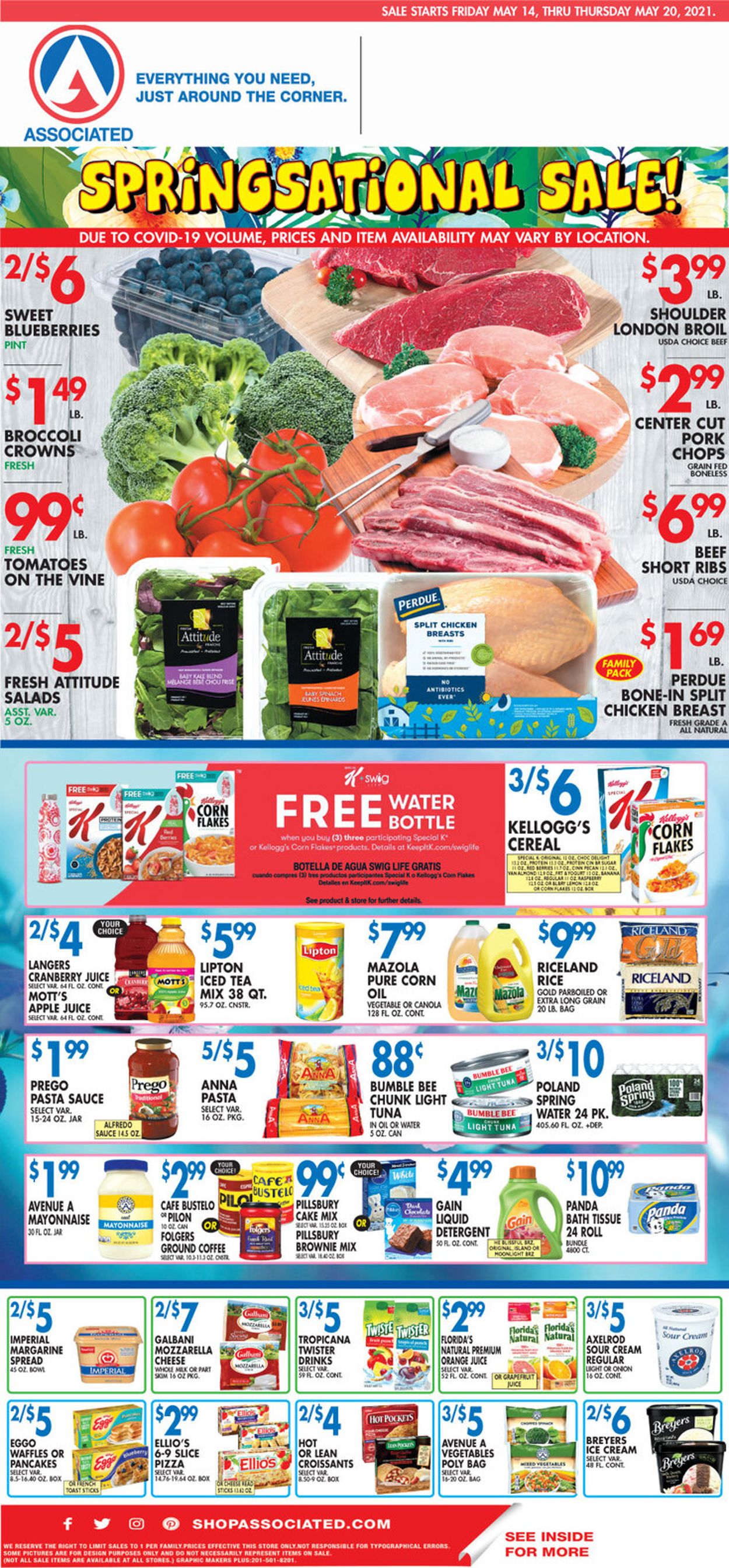 Catalogue Associated Supermarkets from 05/14/2021