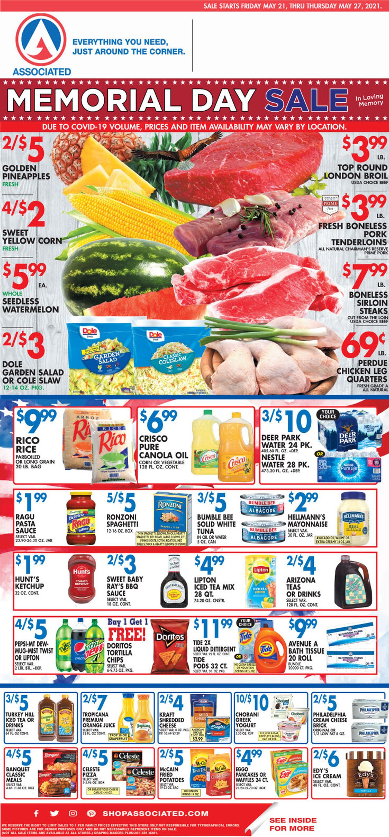 Catalogue Associated Supermarkets from 05/21/2021