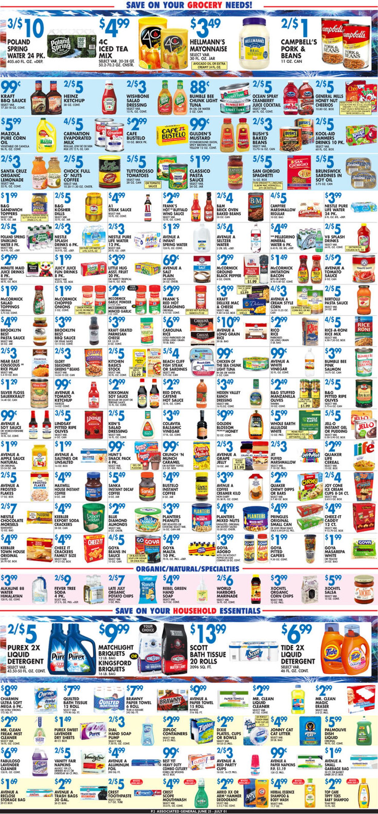 Catalogue Associated Supermarkets from 06/25/2021