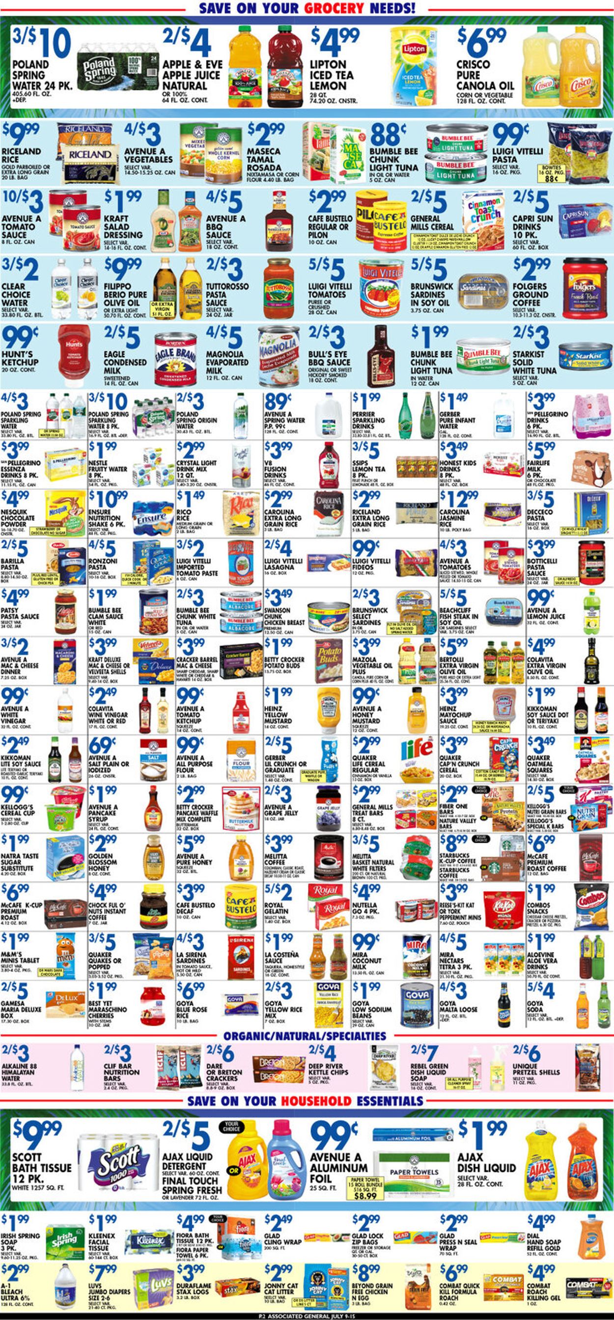 Catalogue Associated Supermarkets from 07/09/2021