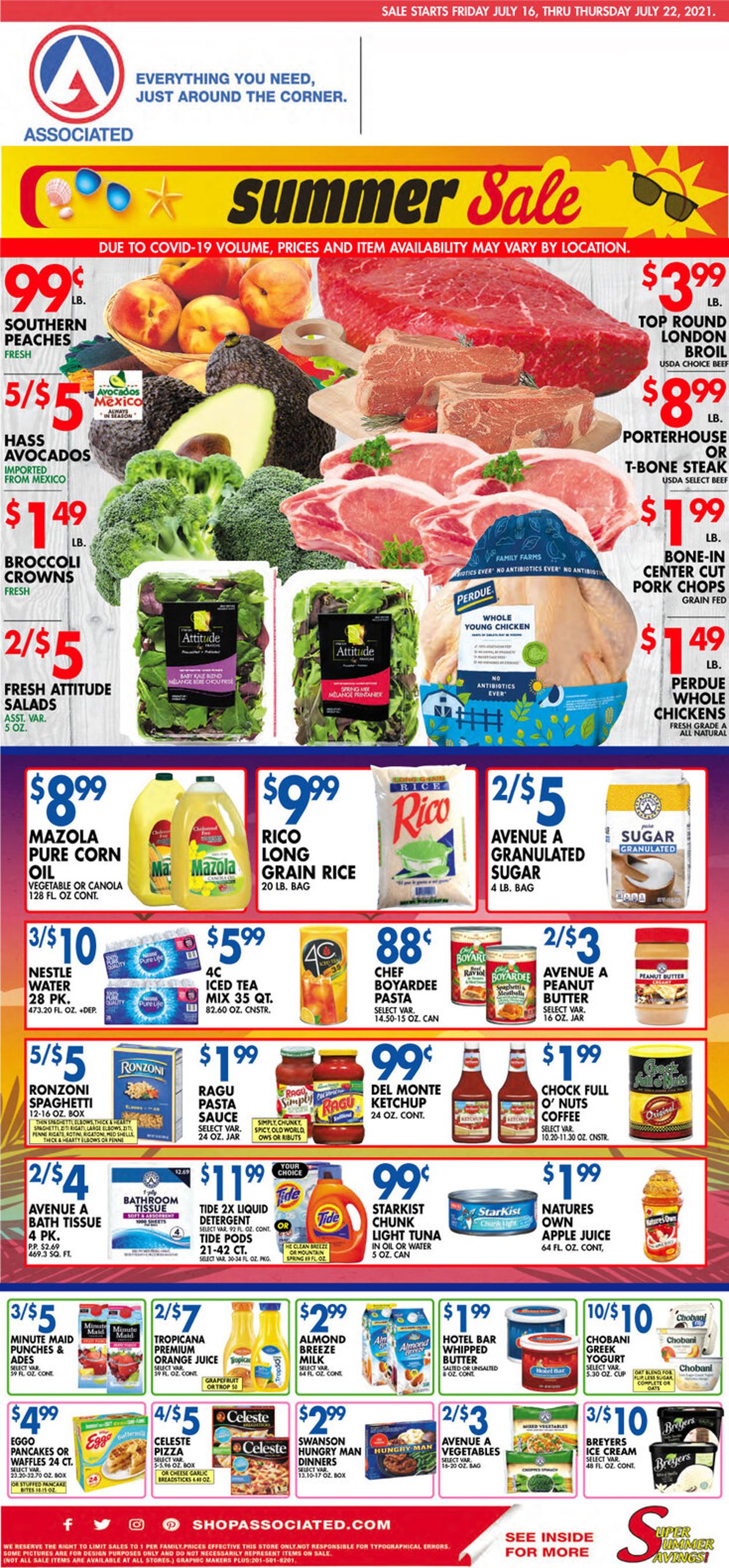 Catalogue Associated Supermarkets from 07/16/2021