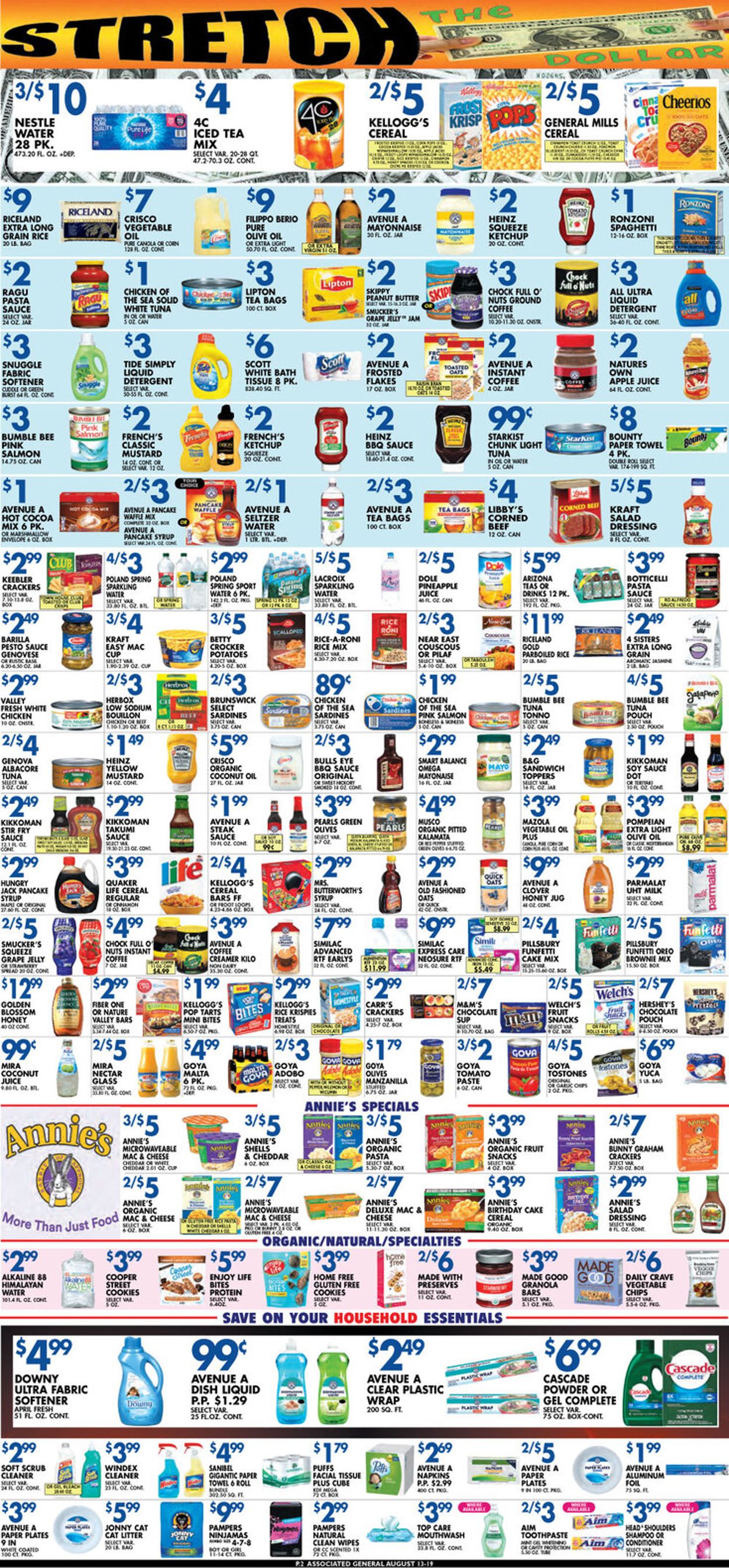 Catalogue Associated Supermarkets from 08/13/2021