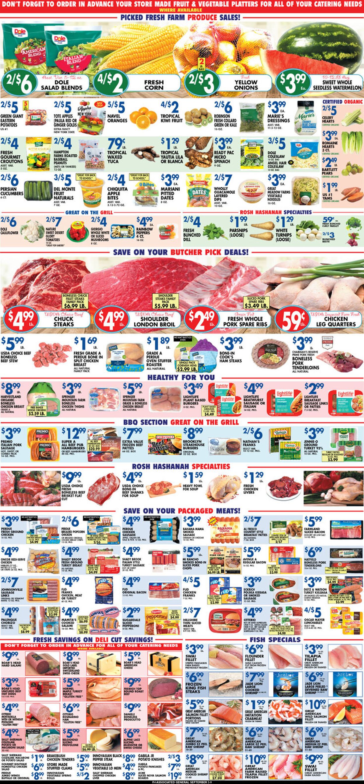 Catalogue Associated Supermarkets from 09/03/2021