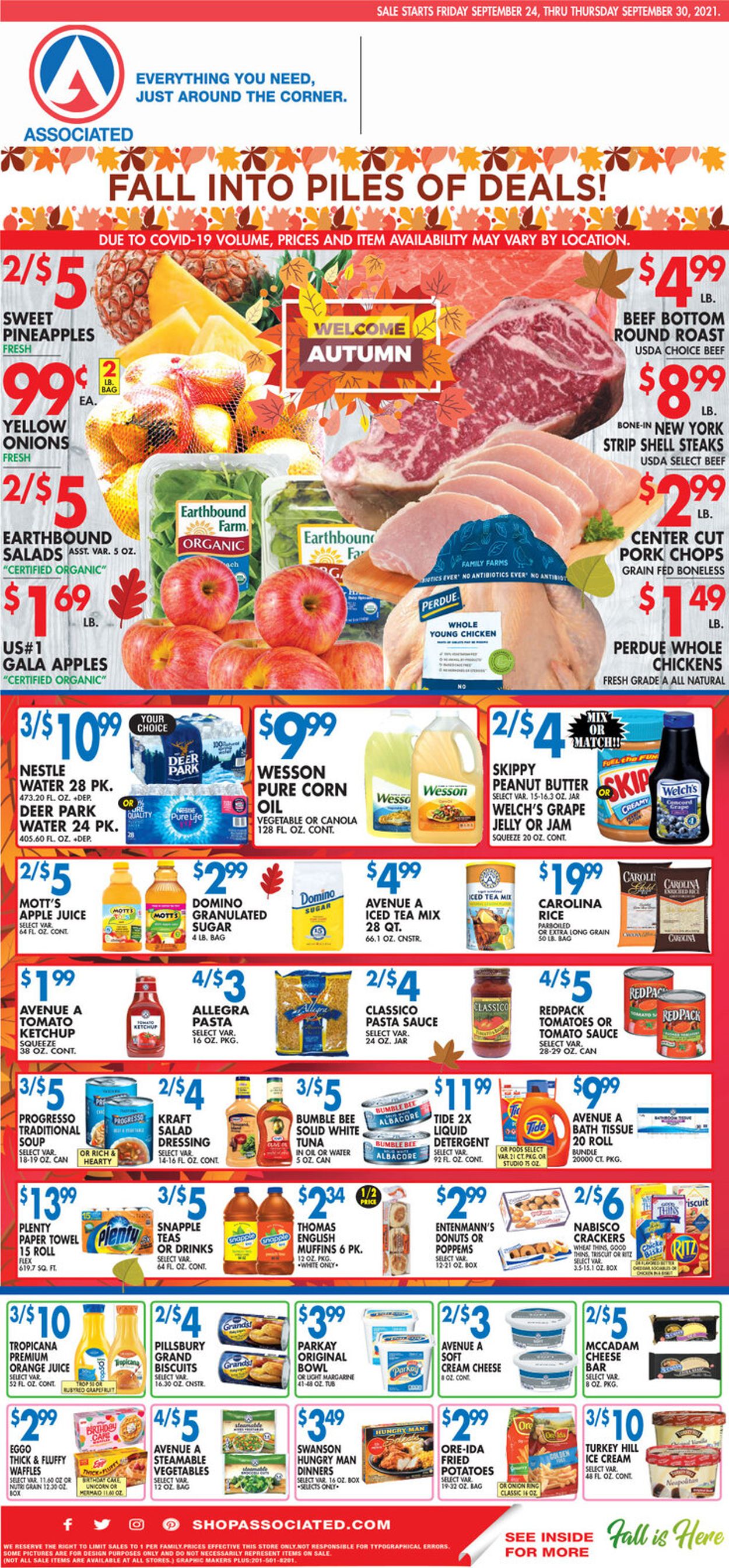 Catalogue Associated Supermarkets from 09/24/2021