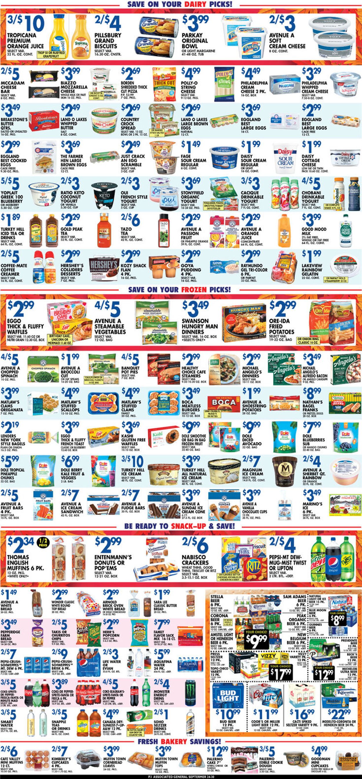 Catalogue Associated Supermarkets from 09/24/2021