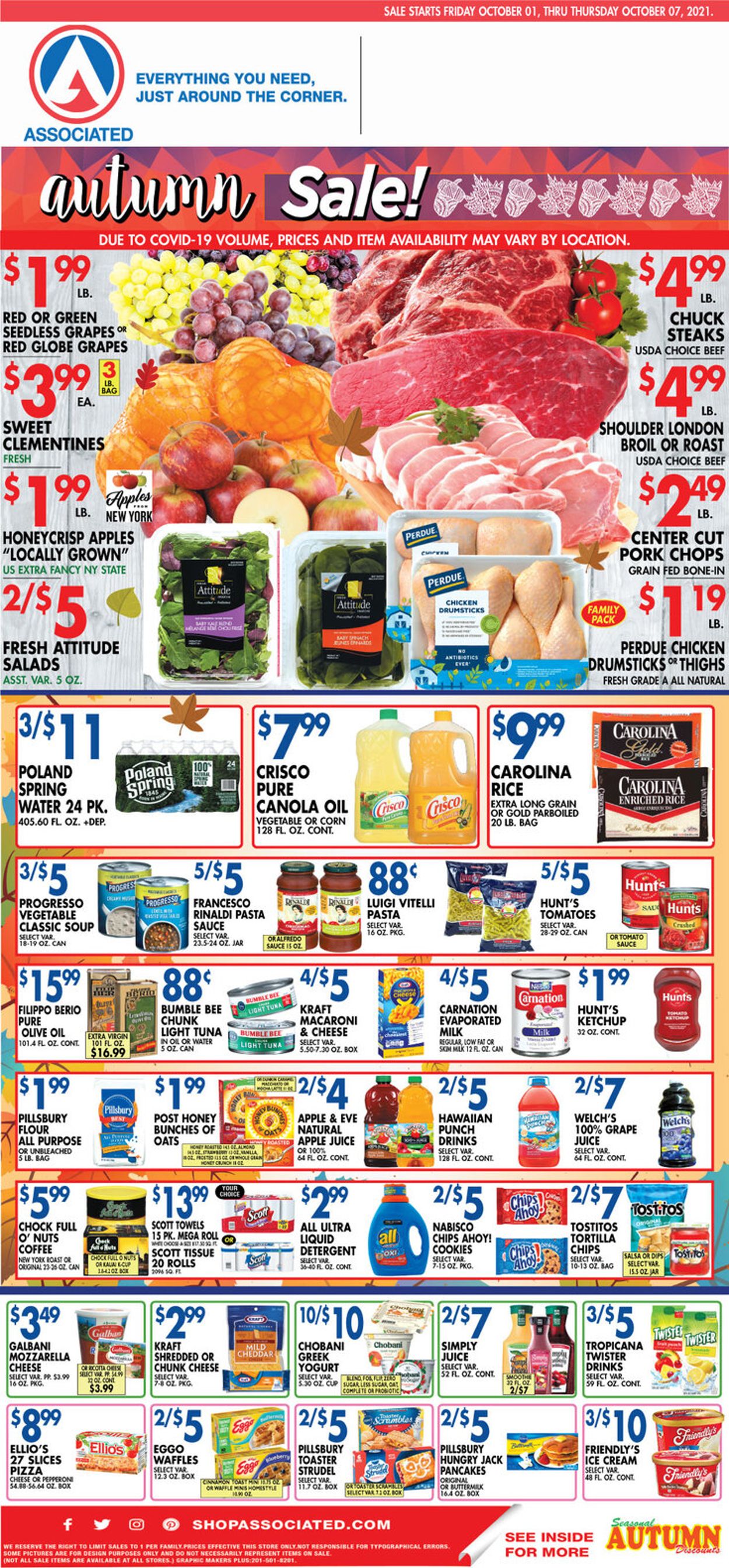 Catalogue Associated Supermarkets from 10/01/2021