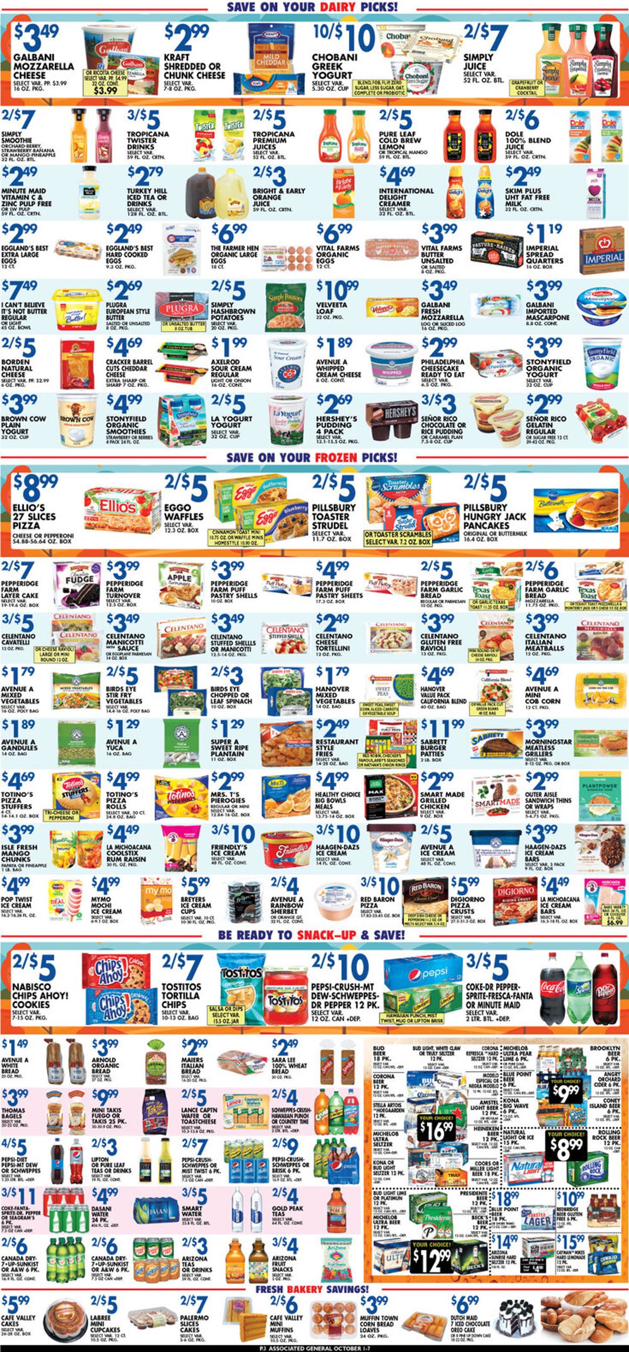 Catalogue Associated Supermarkets from 10/01/2021