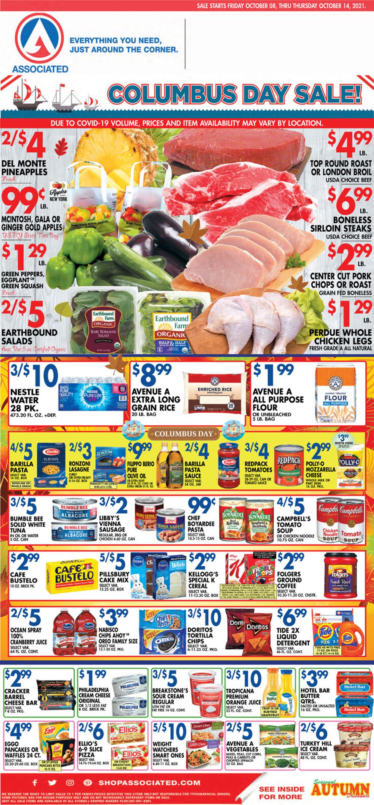 Catalogue Associated Supermarkets from 10/08/2021
