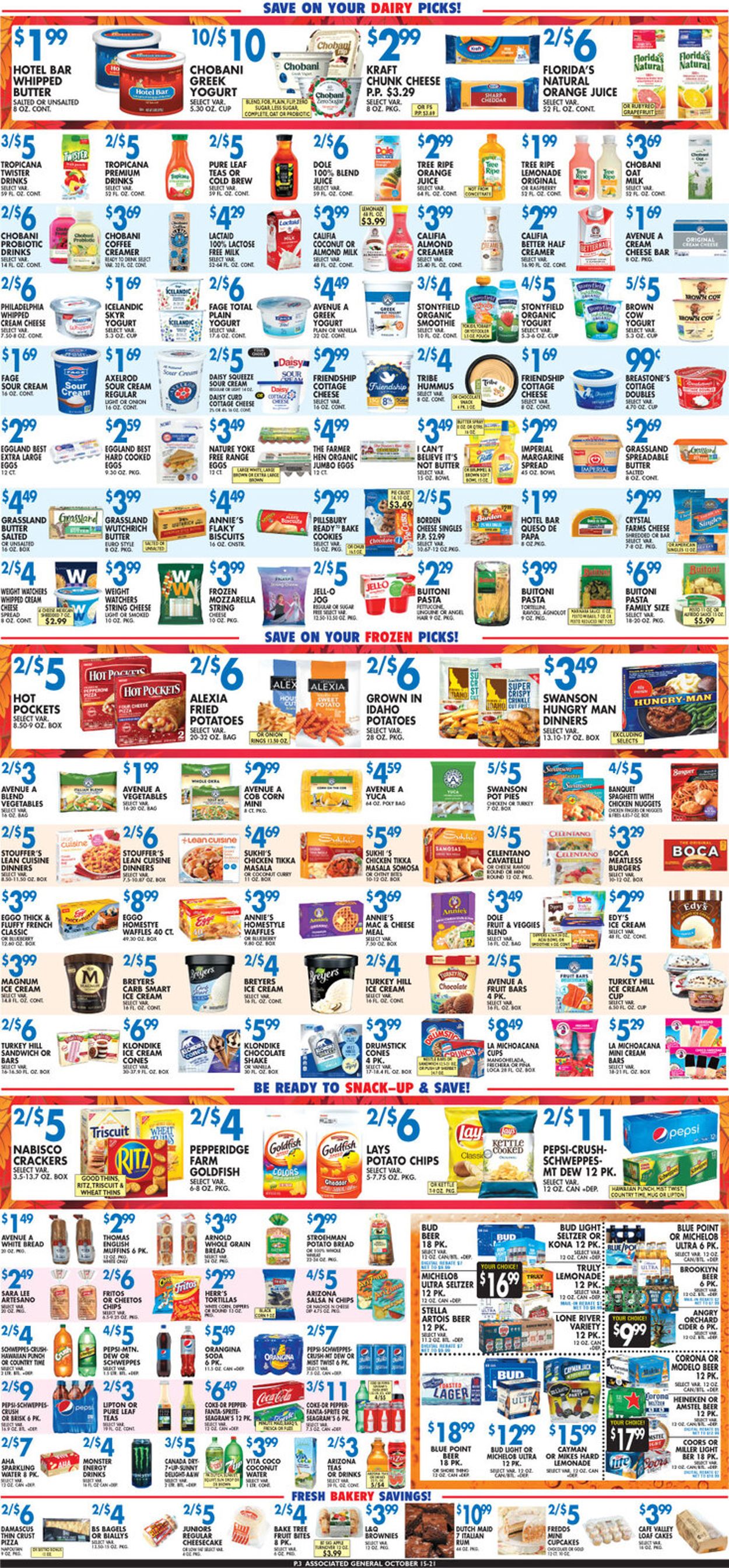 Catalogue Associated Supermarkets from 10/15/2021