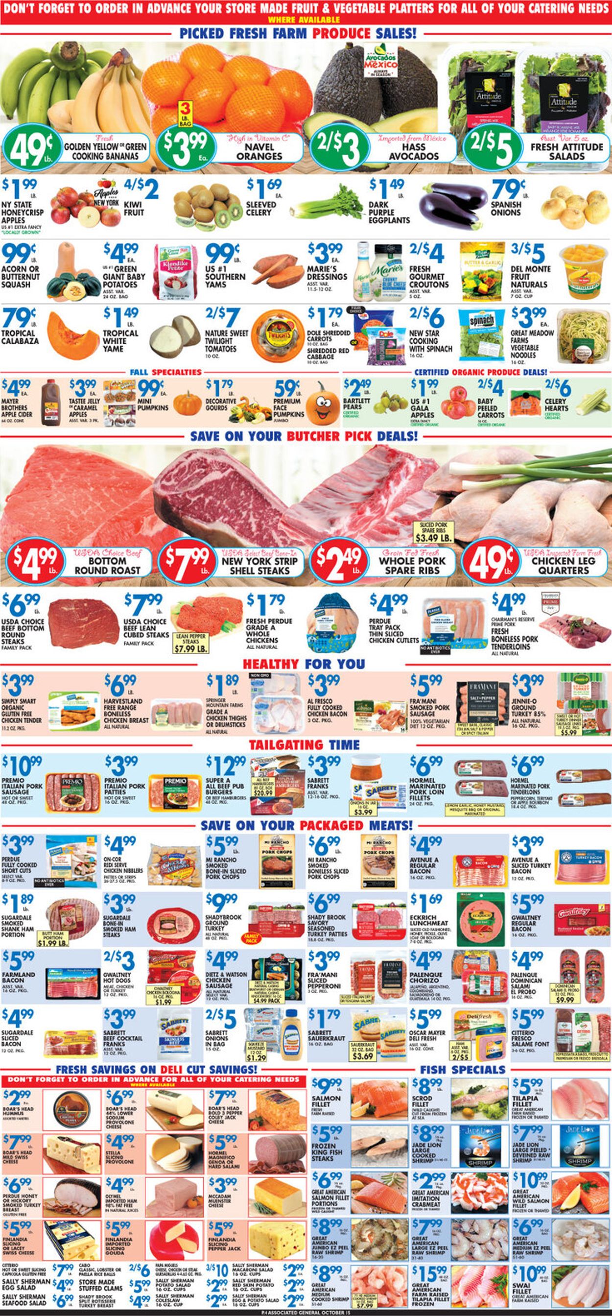 Catalogue Associated Supermarkets from 10/15/2021