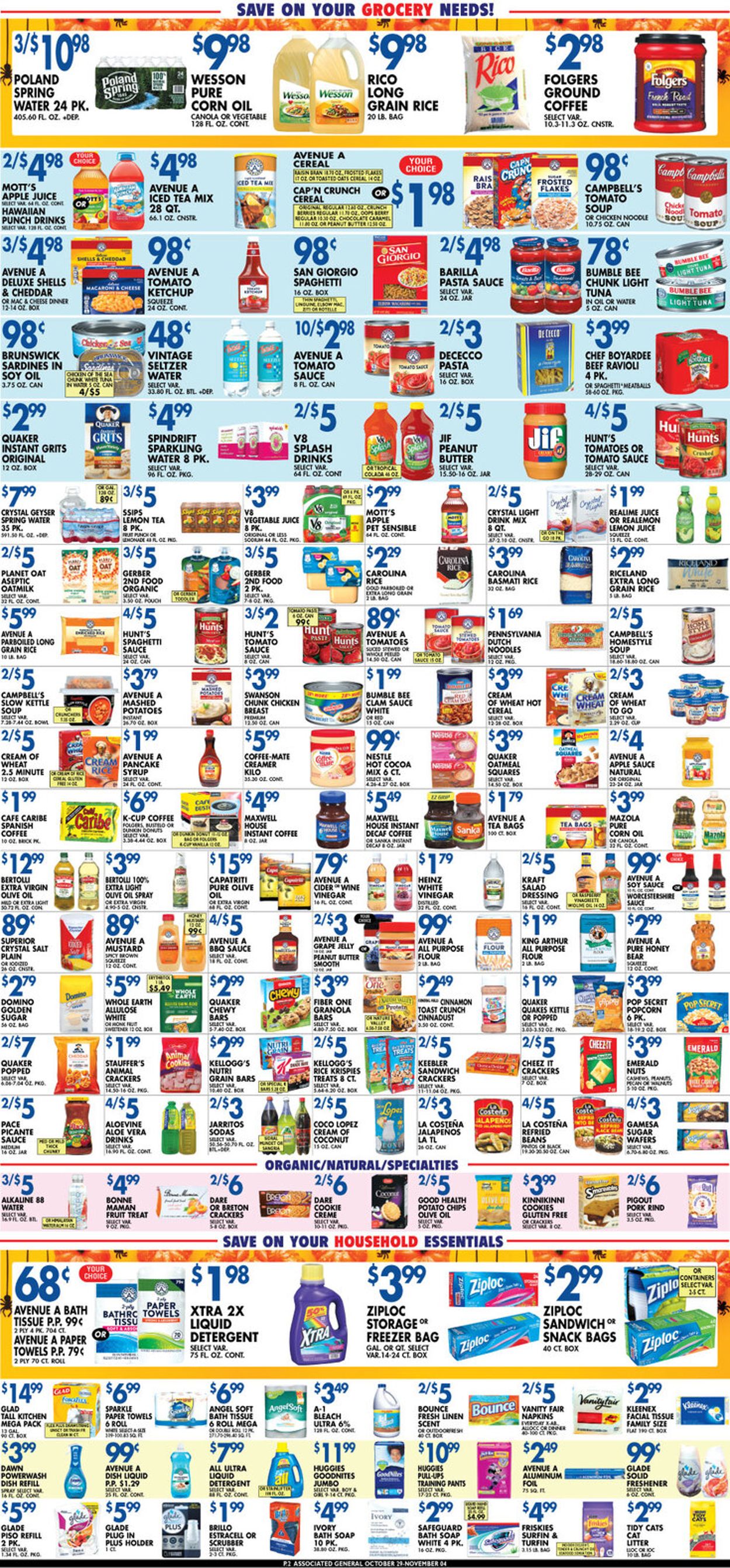 Catalogue Associated Supermarkets from 10/29/2021