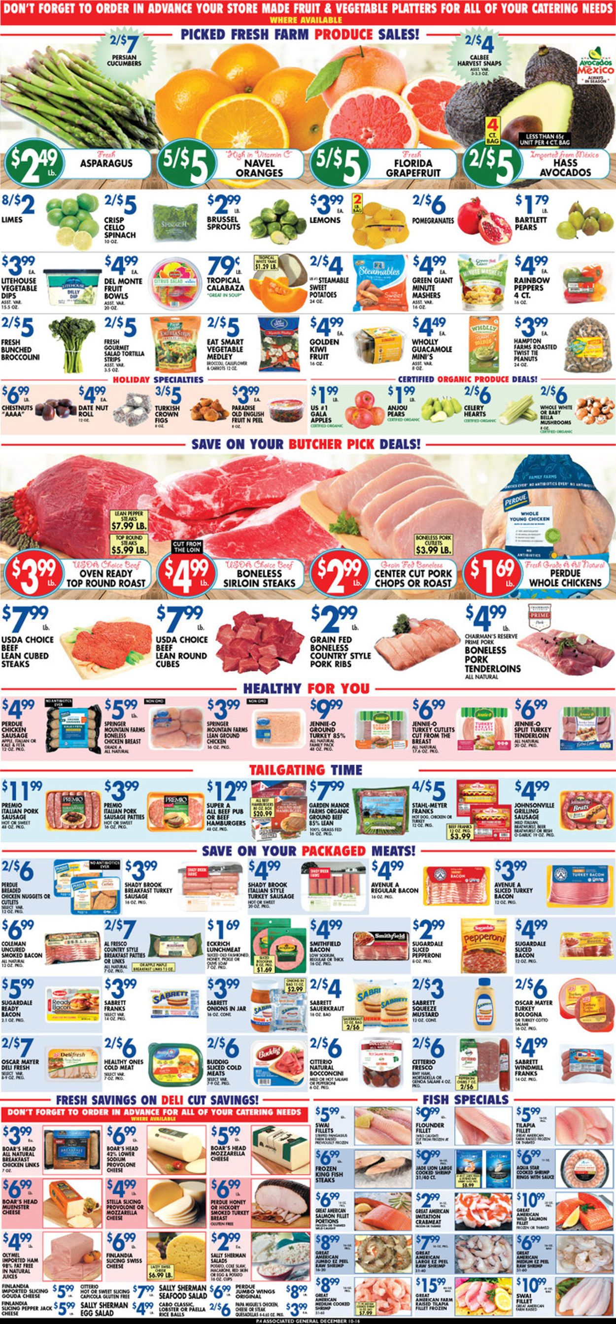 Catalogue Associated Supermarkets HOLIDAY 2021 from 12/10/2021