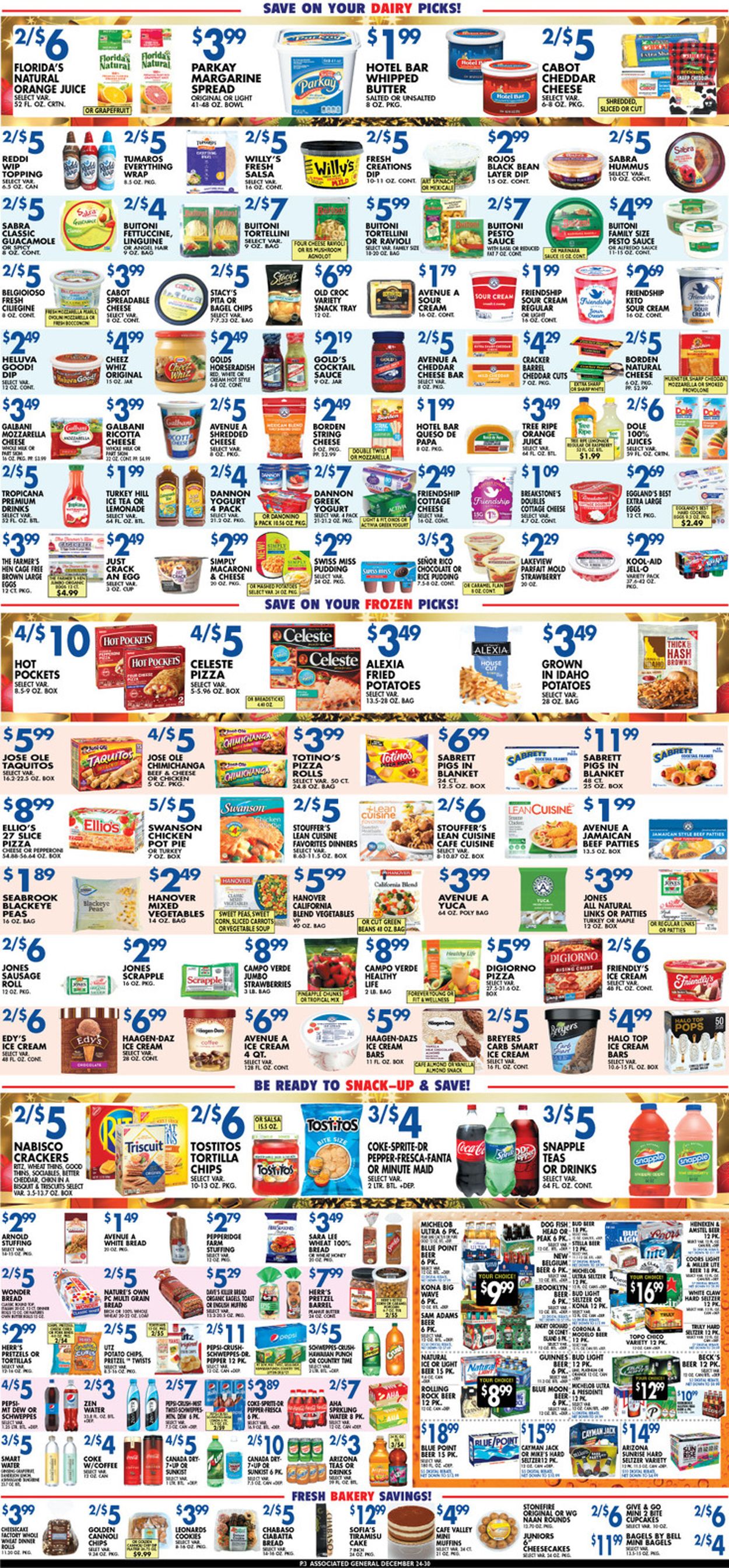 Catalogue Associated Supermarkets from 12/24/2021
