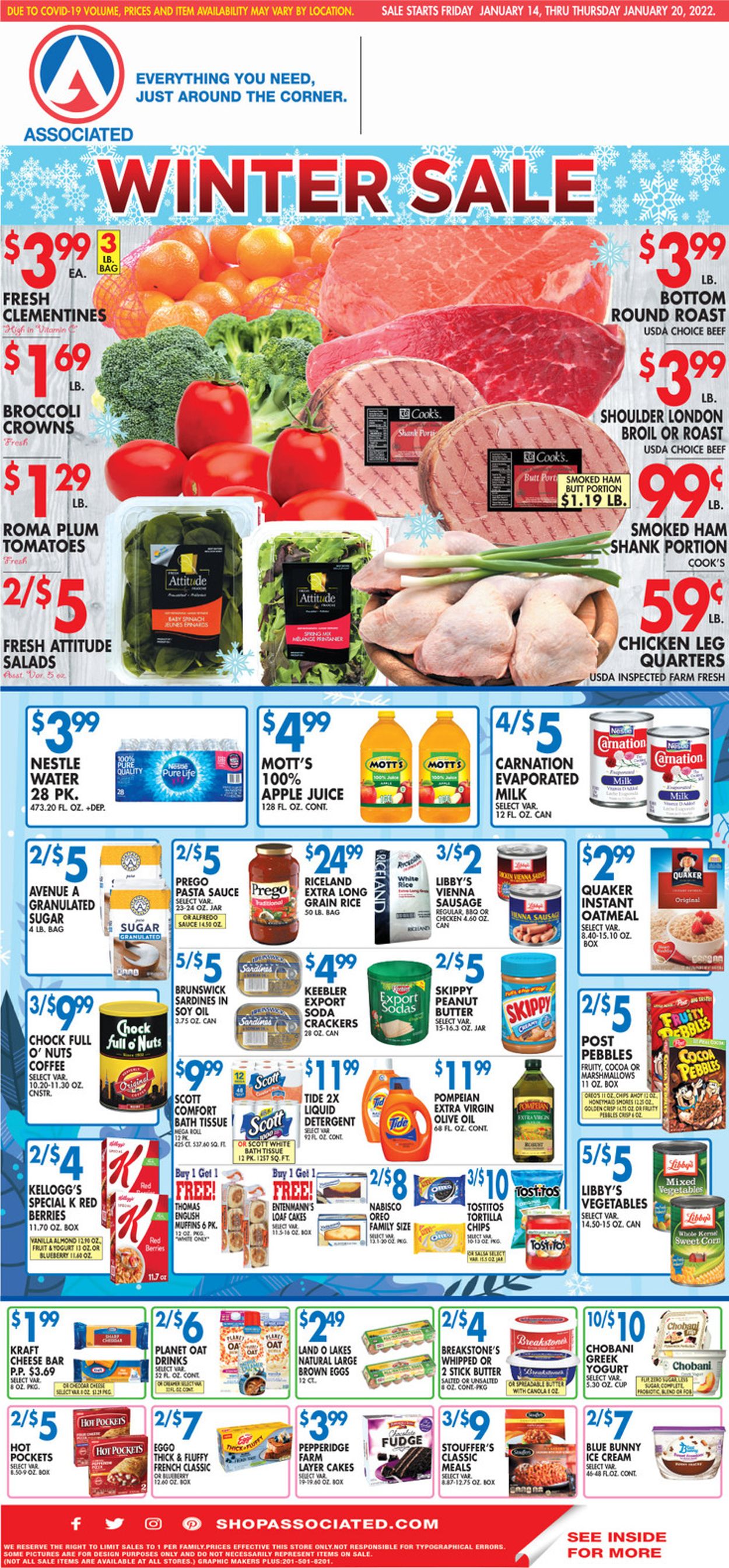 Catalogue Associated Supermarkets from 01/14/2022