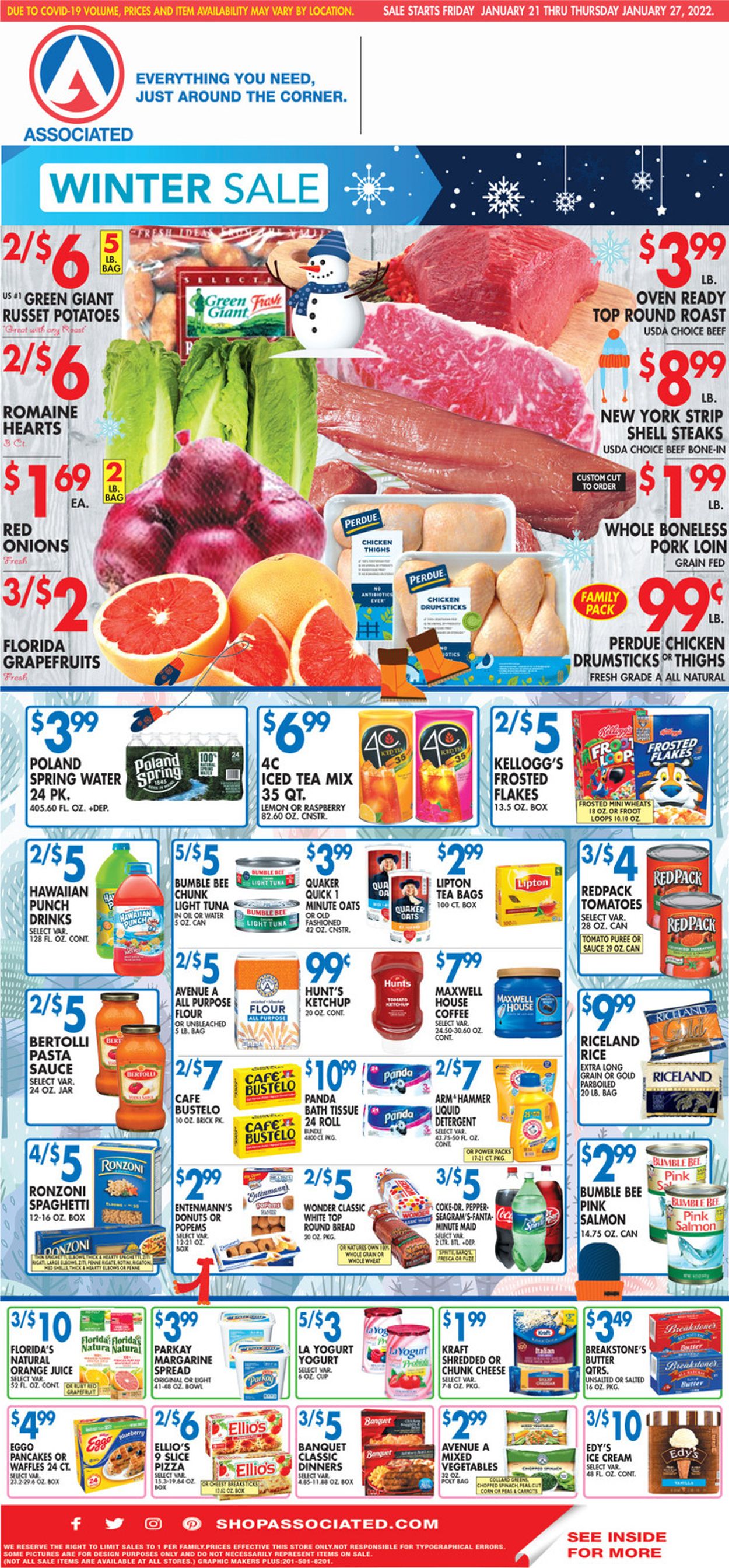Catalogue Associated Supermarkets from 01/21/2022