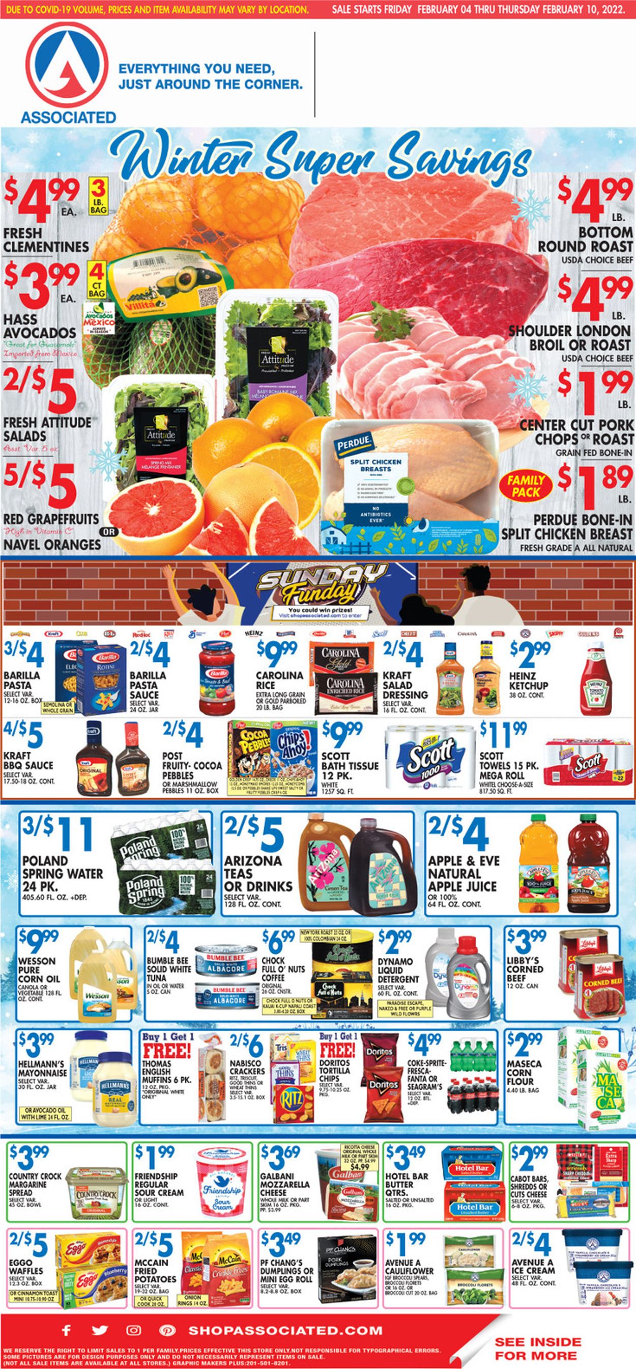 Catalogue Associated Supermarkets from 02/04/2022