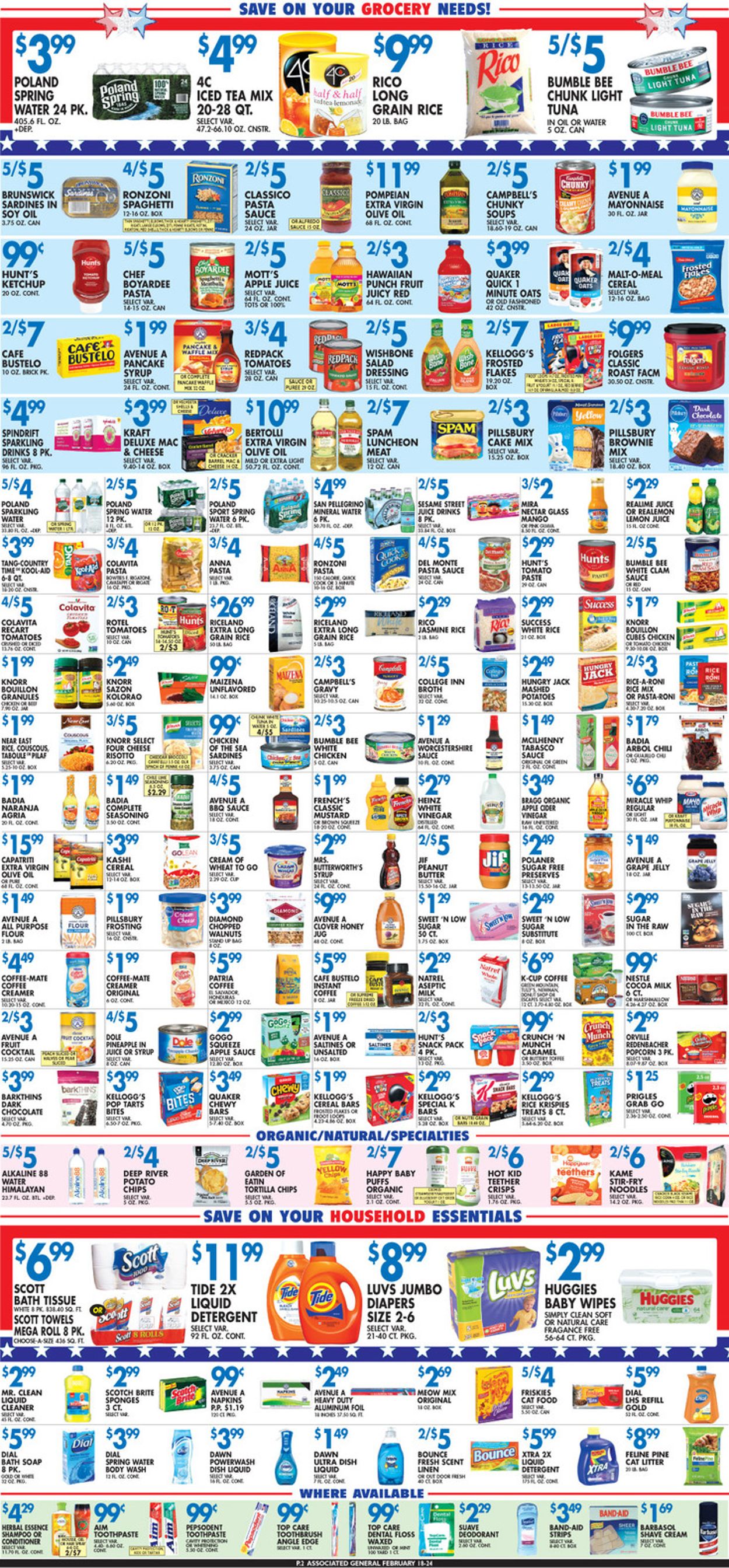 Catalogue Associated Supermarkets from 02/18/2022