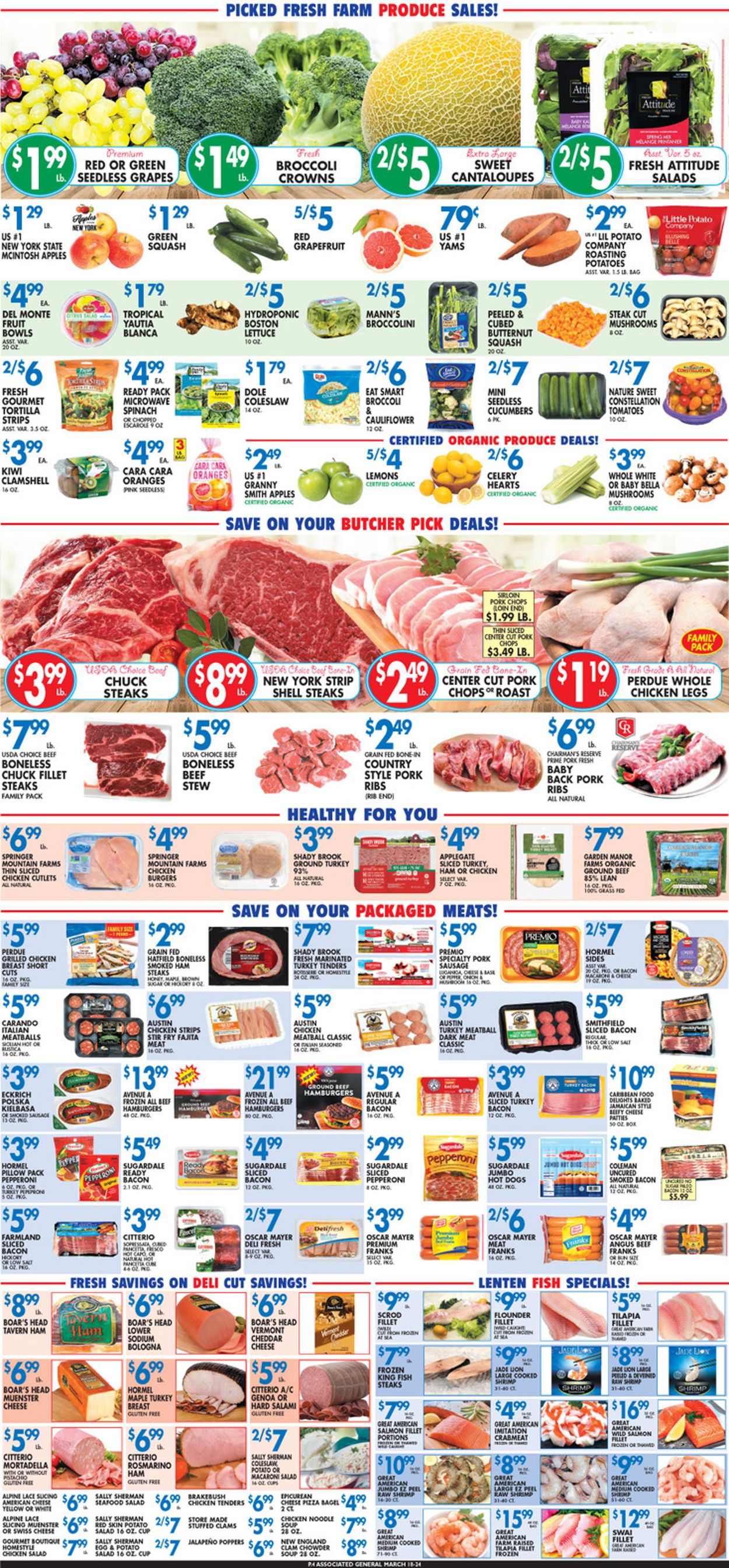 Catalogue Associated Supermarkets from 03/18/2022
