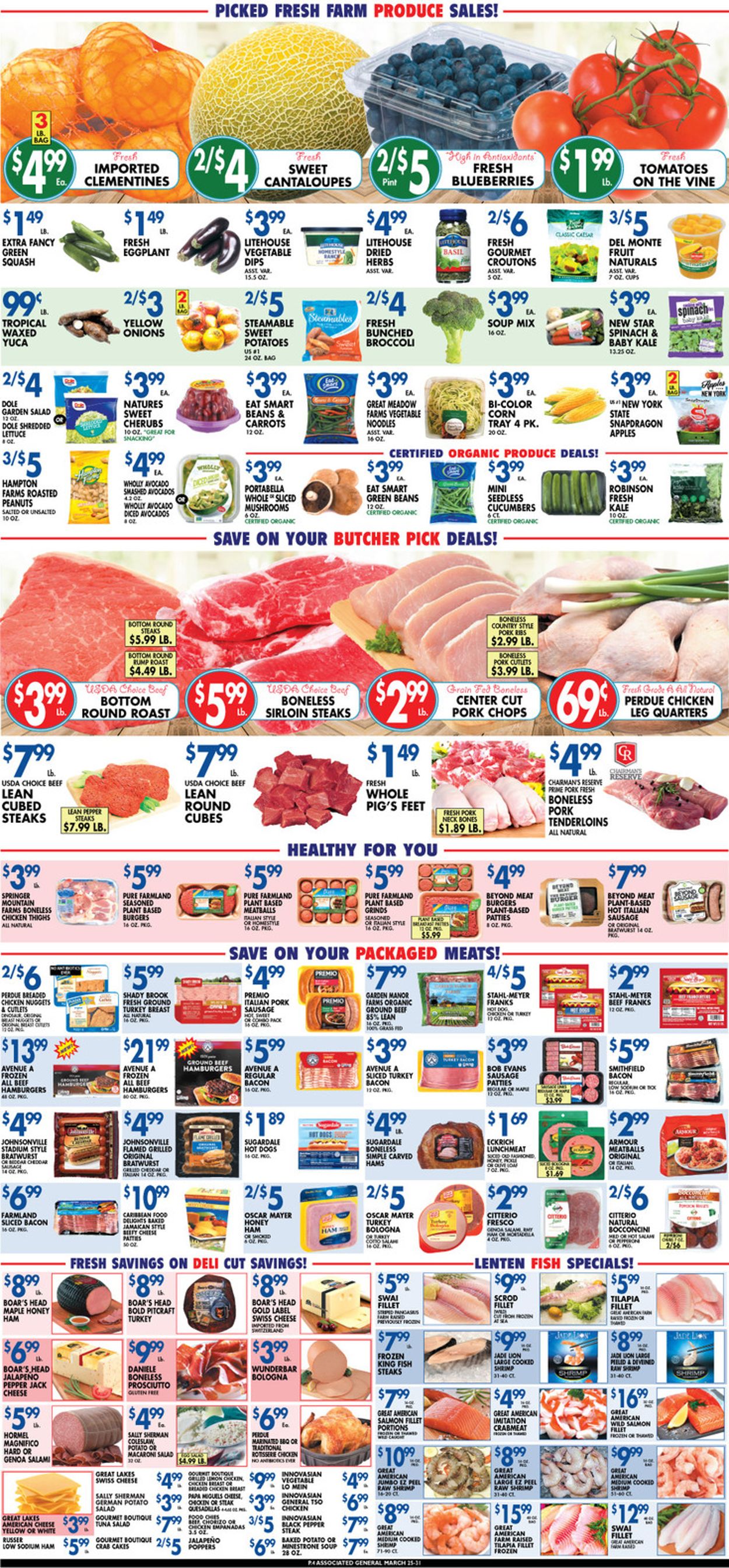 Catalogue Associated Supermarkets from 03/25/2022