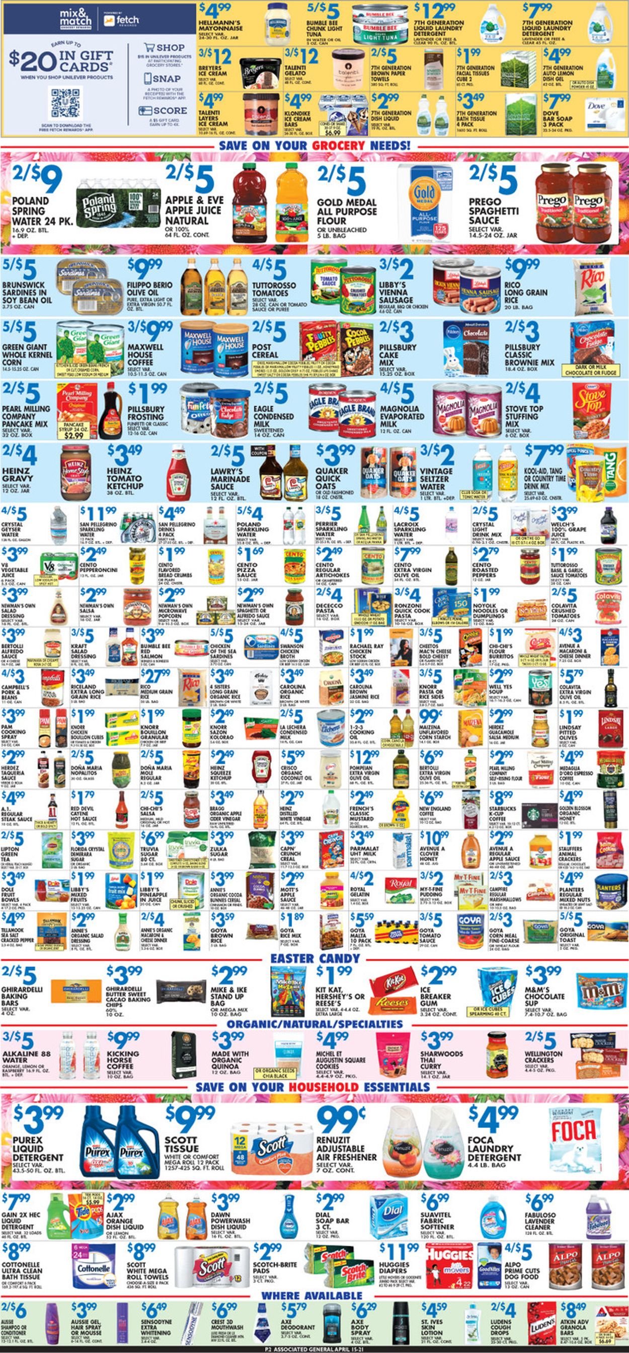 Catalogue Associated Supermarkets from 04/15/2022