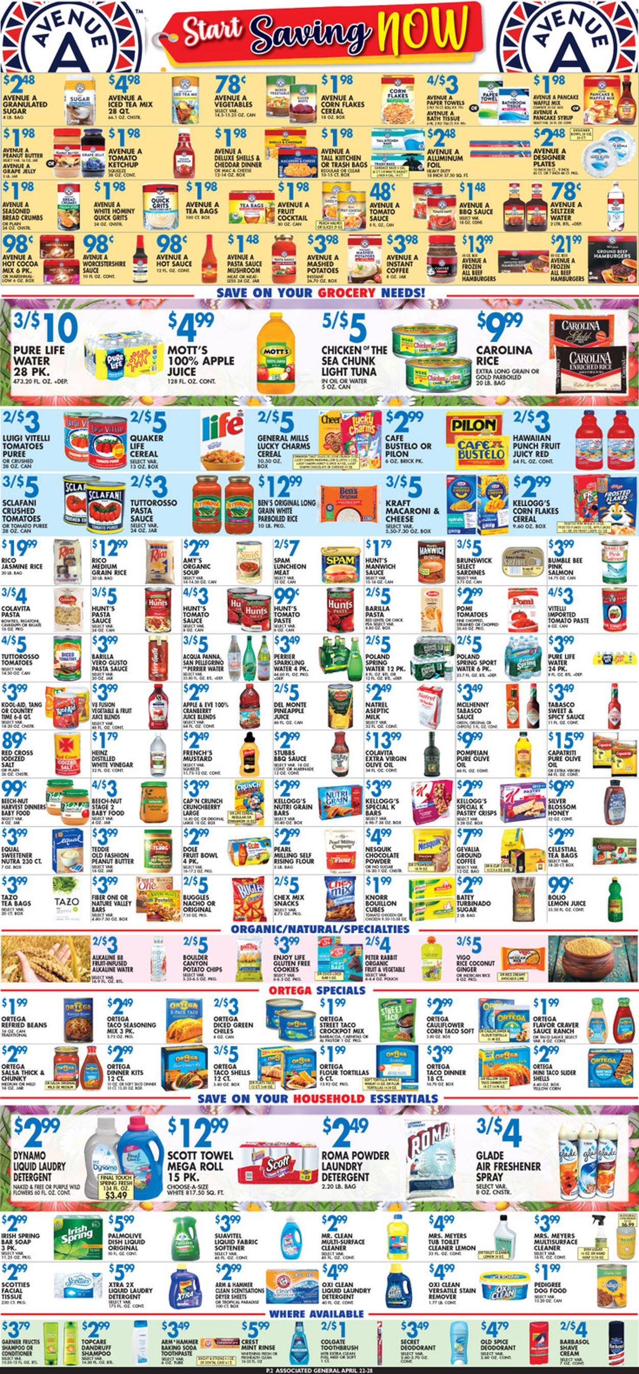 Catalogue Associated Supermarkets from 04/22/2022