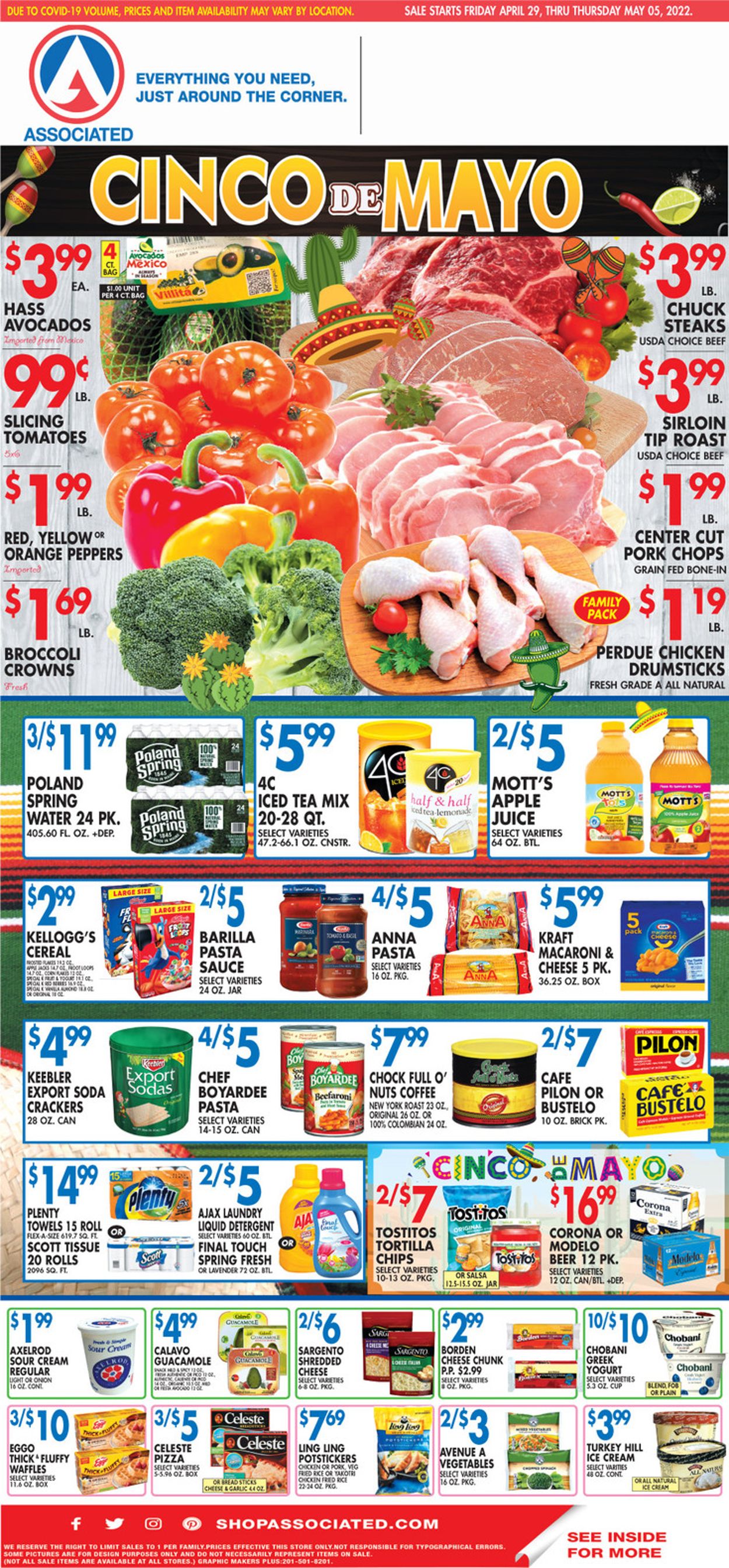 Catalogue Associated Supermarkets from 04/29/2022