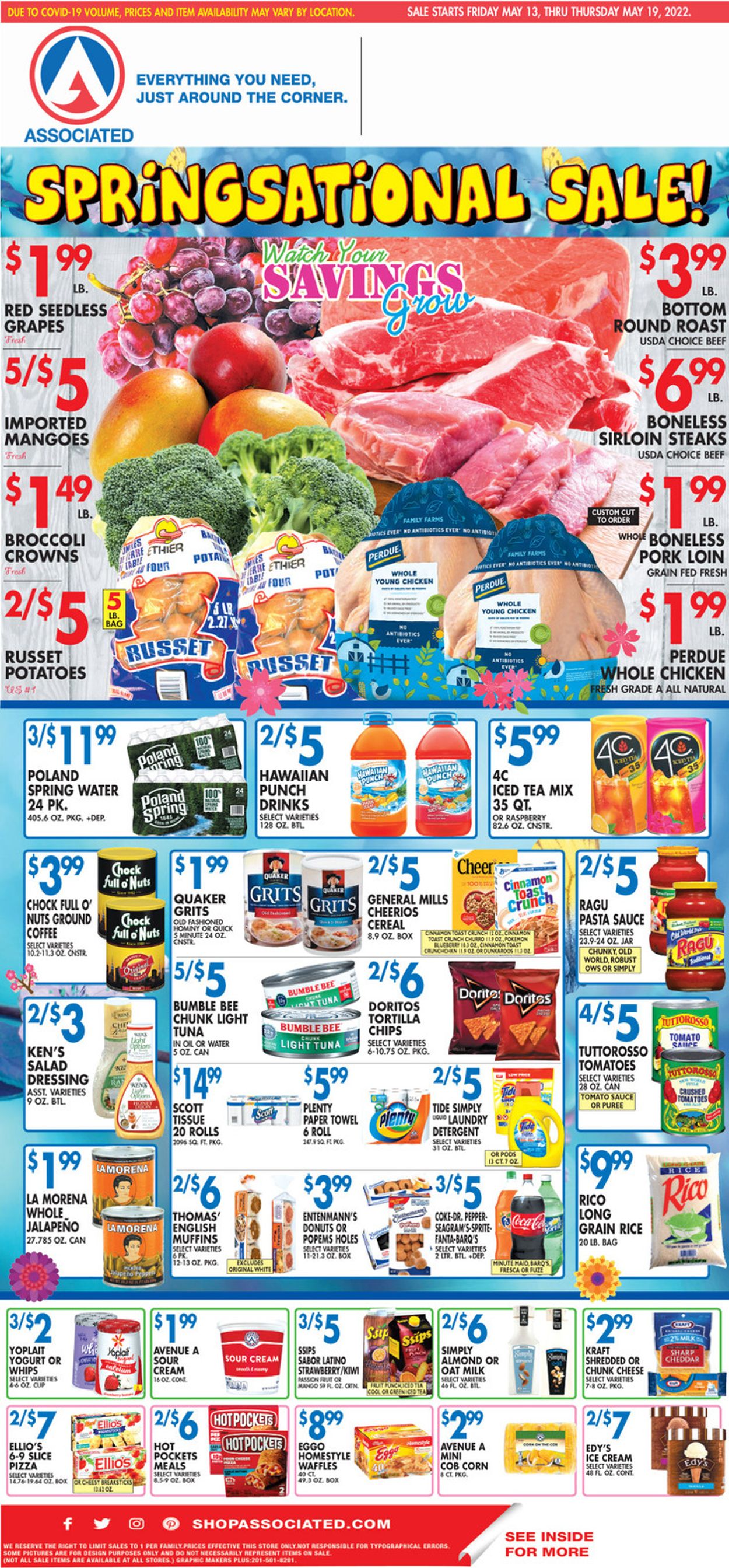 Catalogue Associated Supermarkets from 05/13/2022