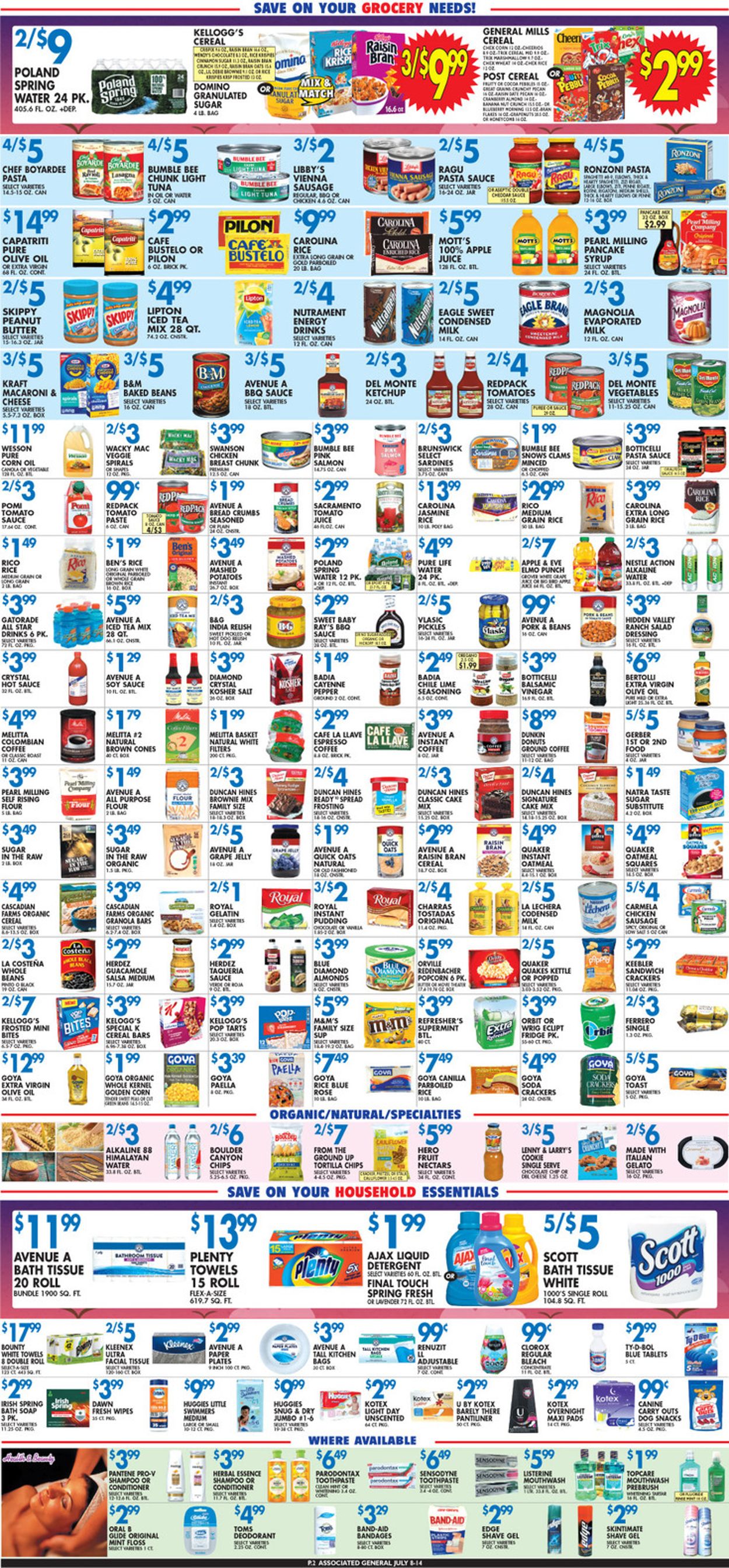 Catalogue Associated Supermarkets from 07/08/2022