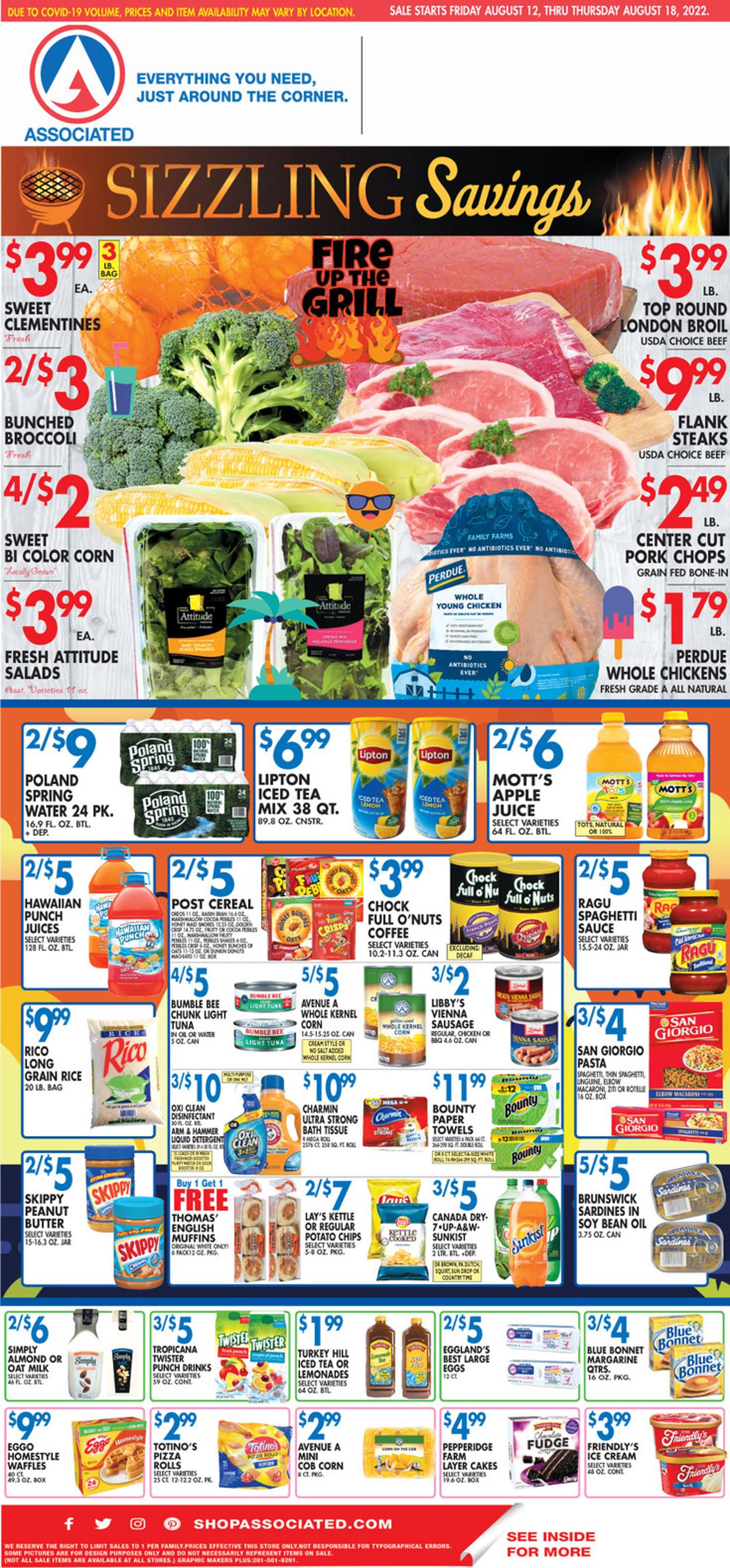 Catalogue Associated Supermarkets from 08/12/2022