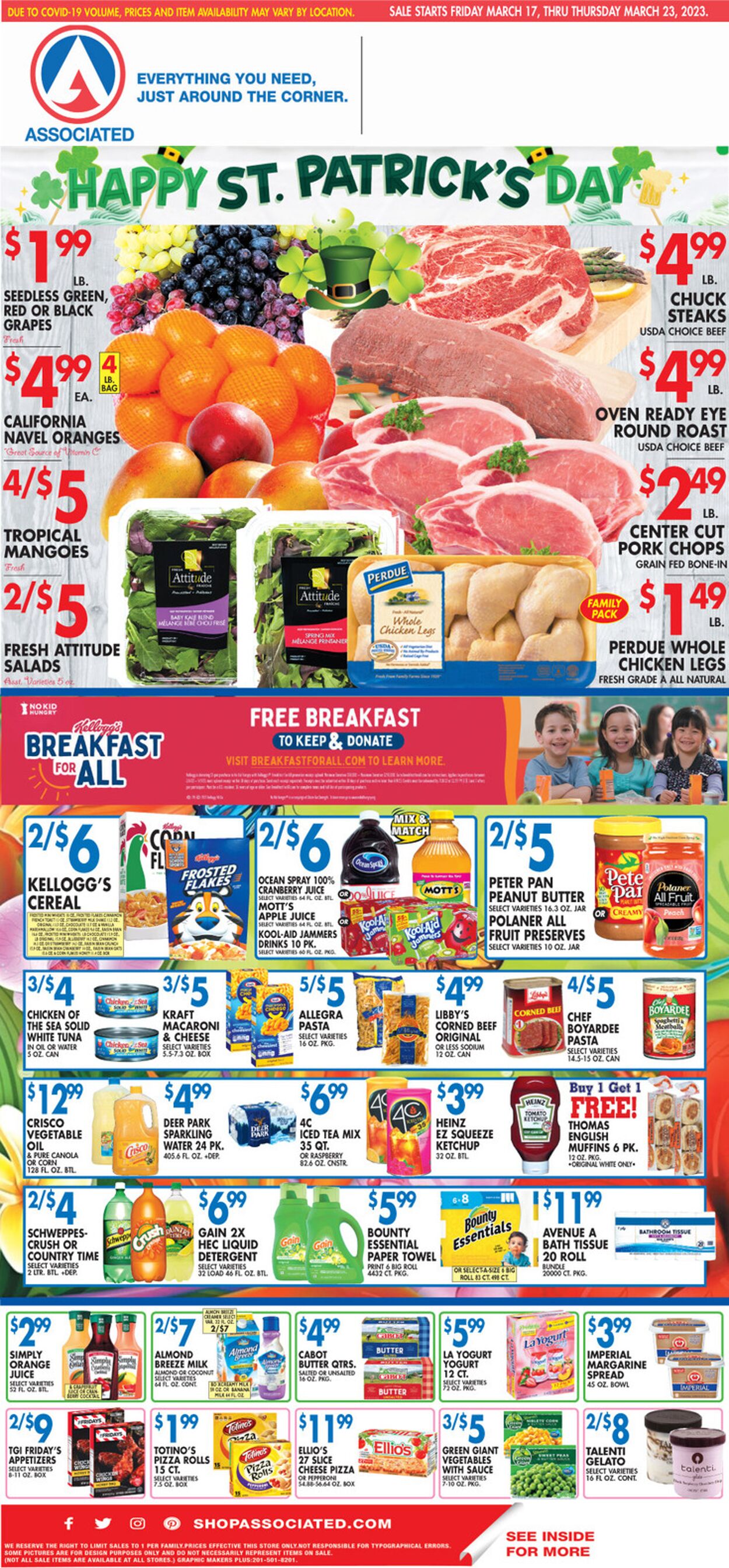 Catalogue Associated Supermarkets from 03/17/2023