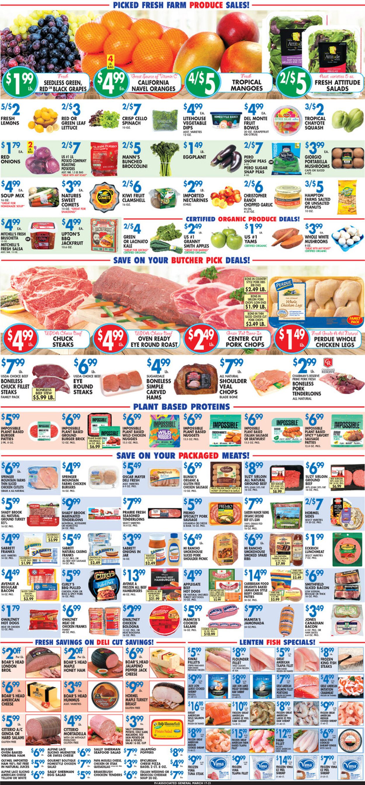 Catalogue Associated Supermarkets from 03/17/2023