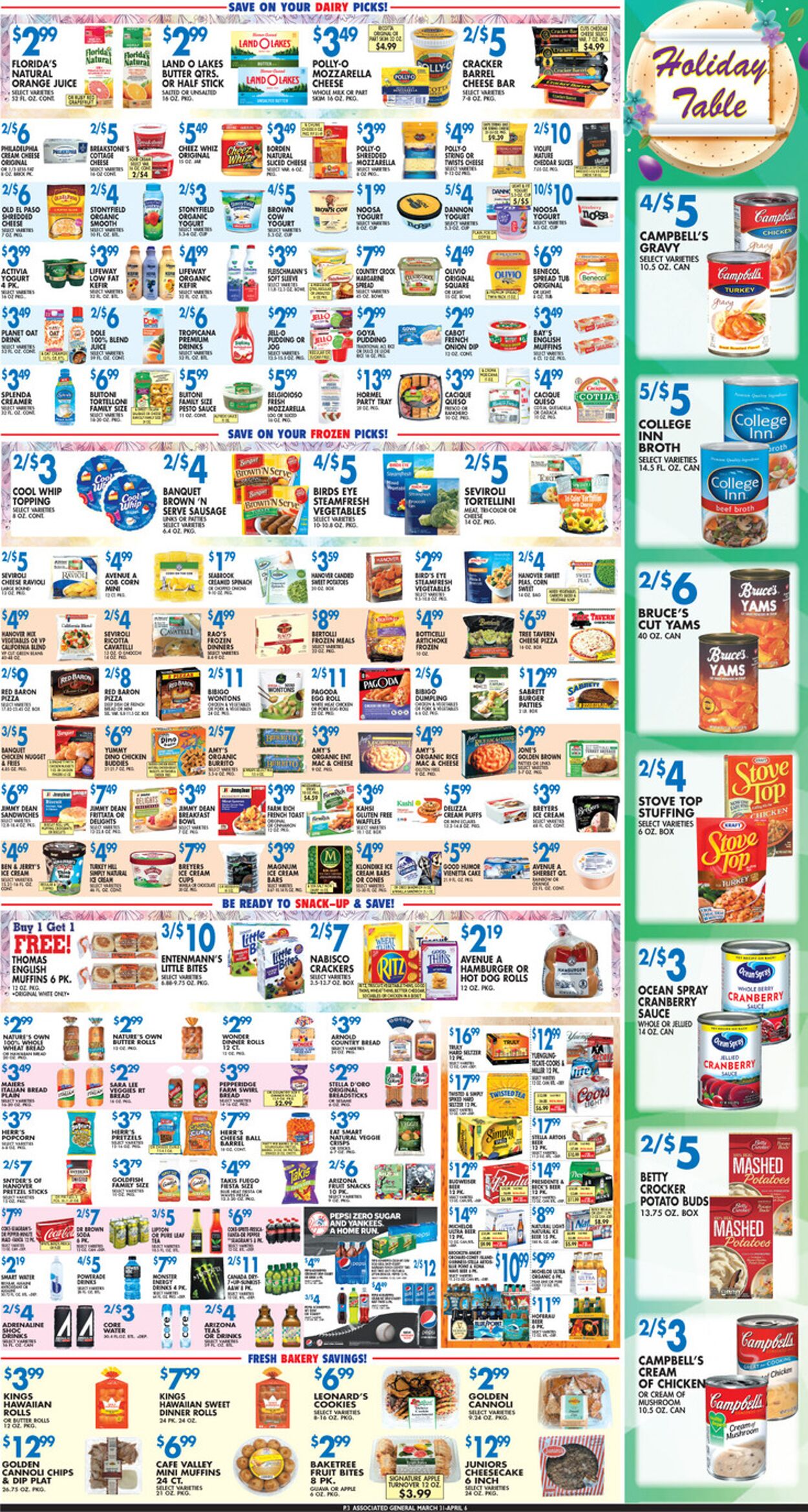 Catalogue Associated Supermarkets from 03/31/2023