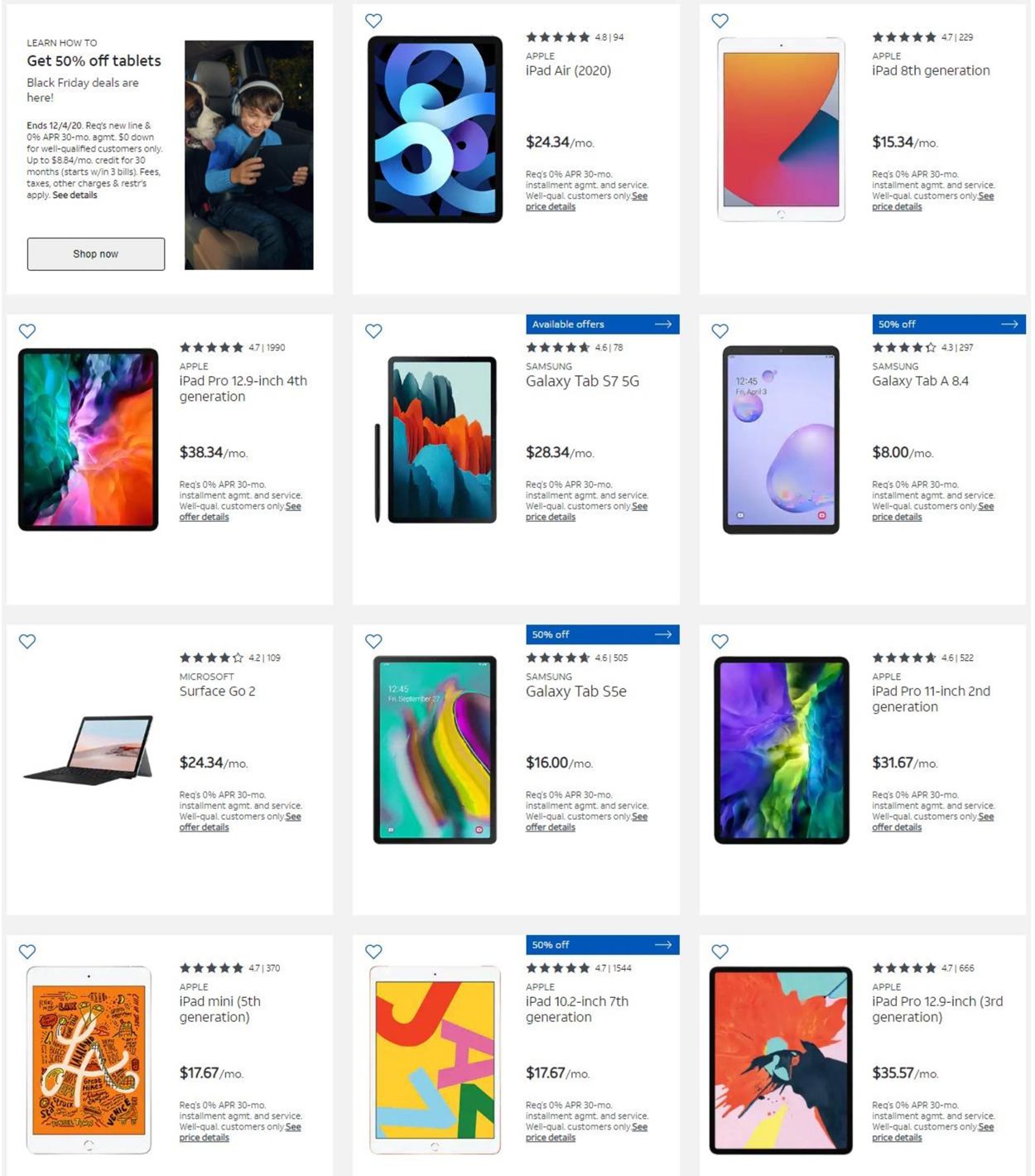 Catalogue AT&T Black Friday 2020 from 11/27/2020