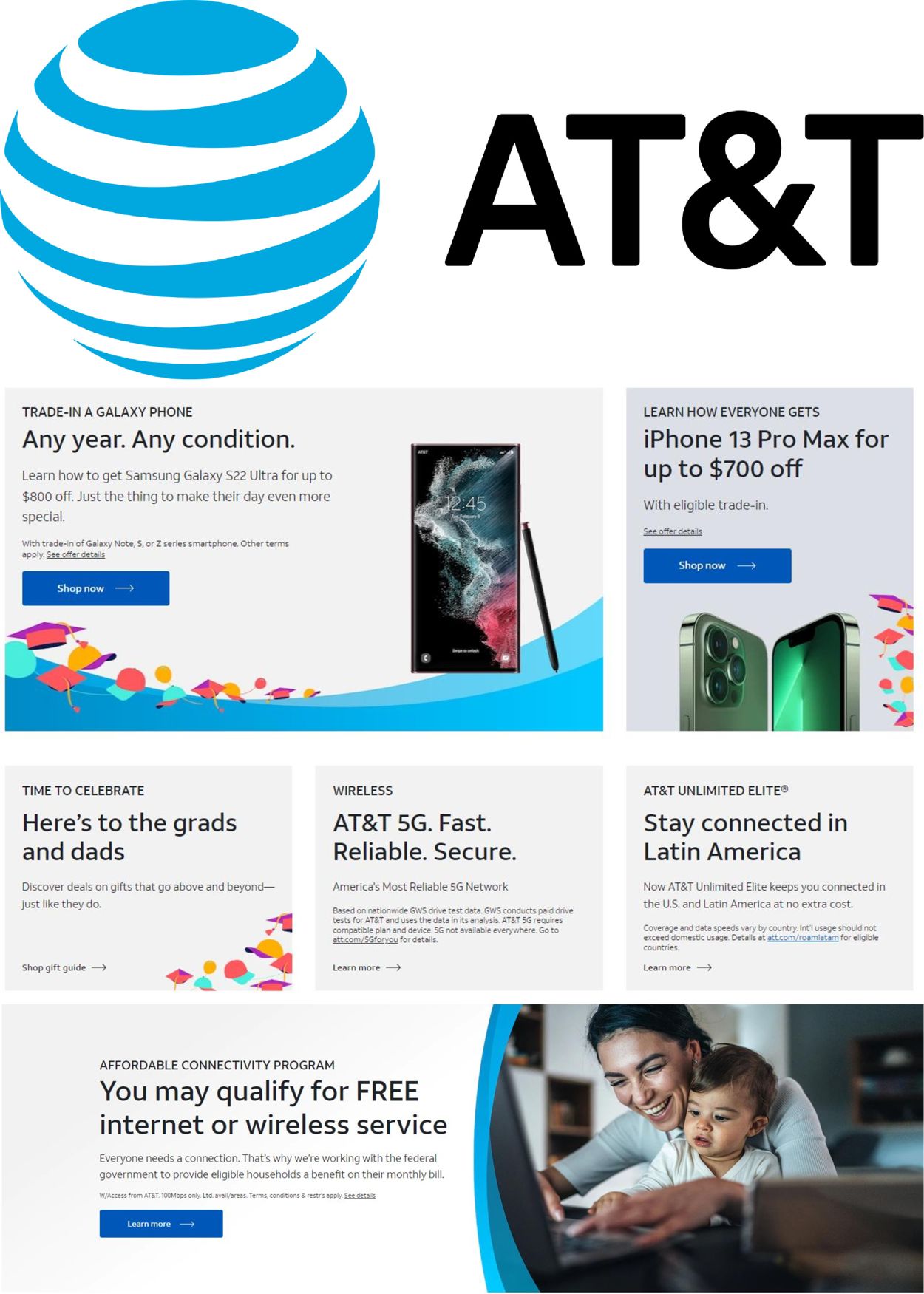 Catalogue AT&T from 06/01/2022