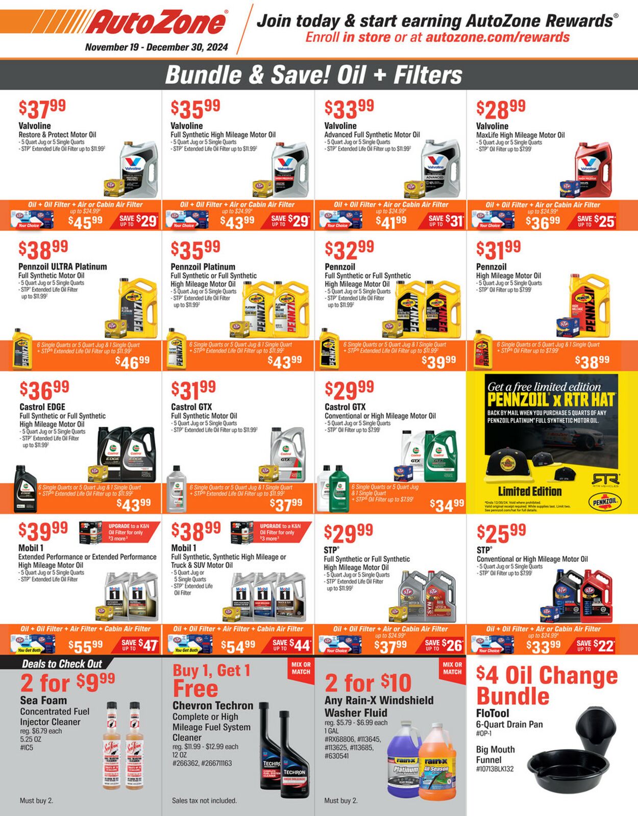 Catalogue Autozone from 11/19/2024