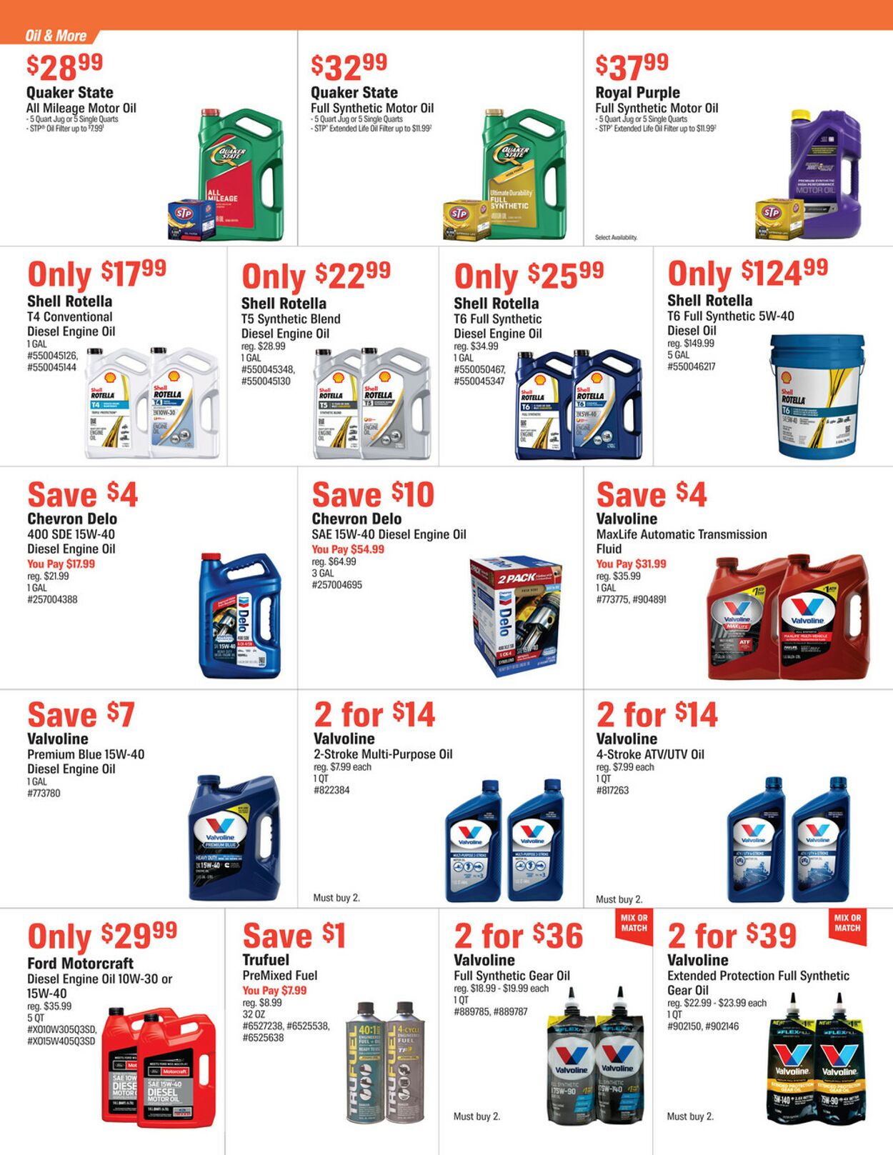 Catalogue Autozone from 11/19/2024