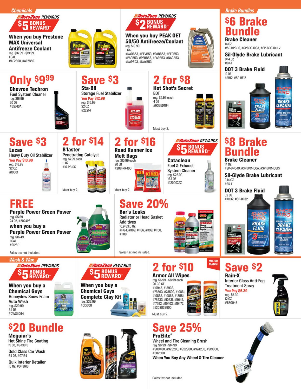 Catalogue Autozone from 11/19/2024