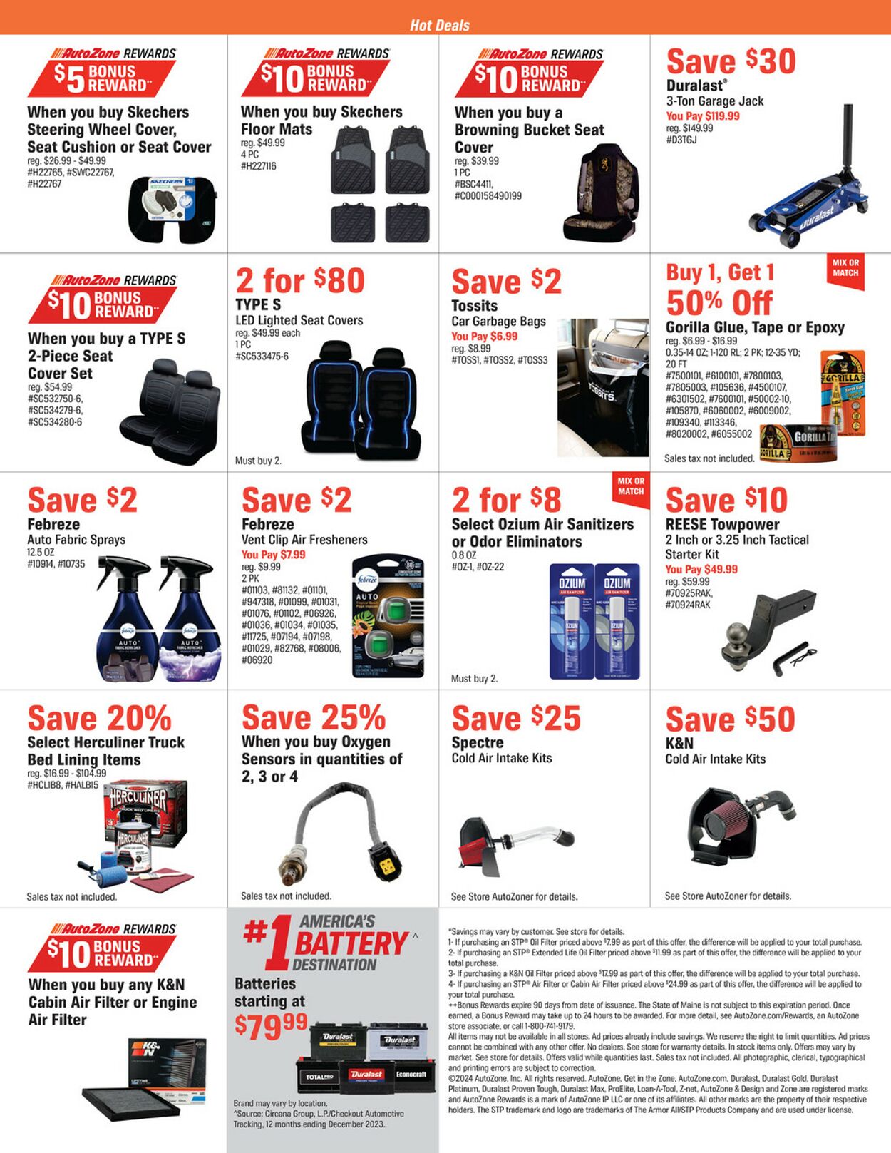 Catalogue Autozone from 11/19/2024